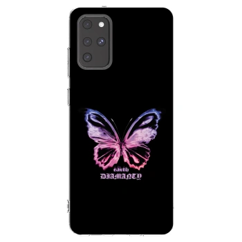 Picasee husă transparentă din silicon pentru Samsung Galaxy S20+ G985F - Diamanty Purple