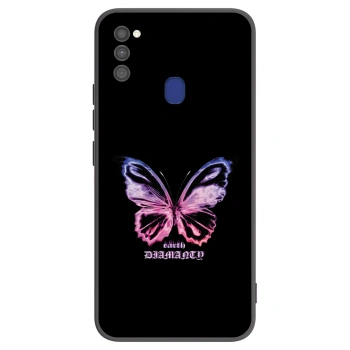 Husă pentru Samsung Galaxy M21 M215F - Diamanty Purple