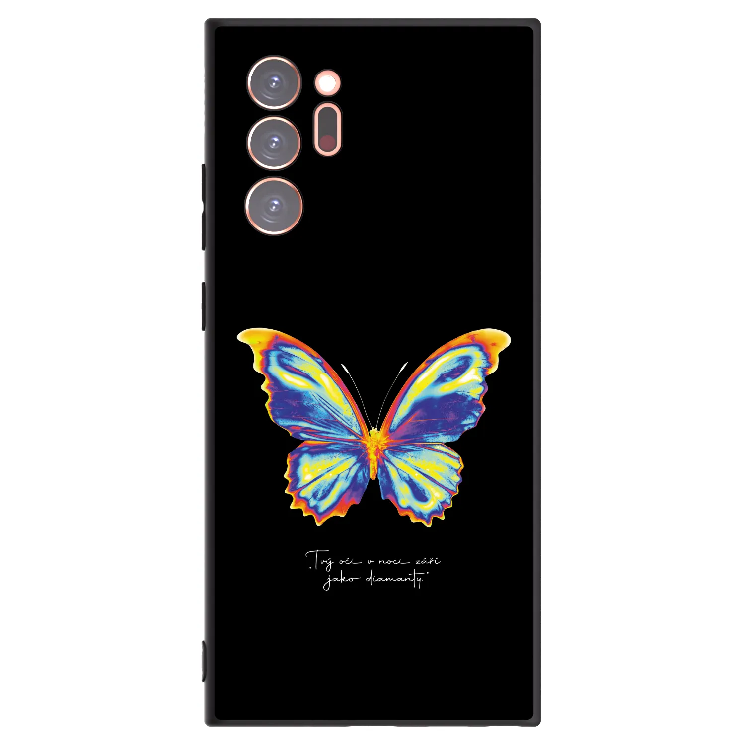 Picasee husă neagră din silicon pentru Samsung Galaxy Note 20 Ultra - Diamanty Black
