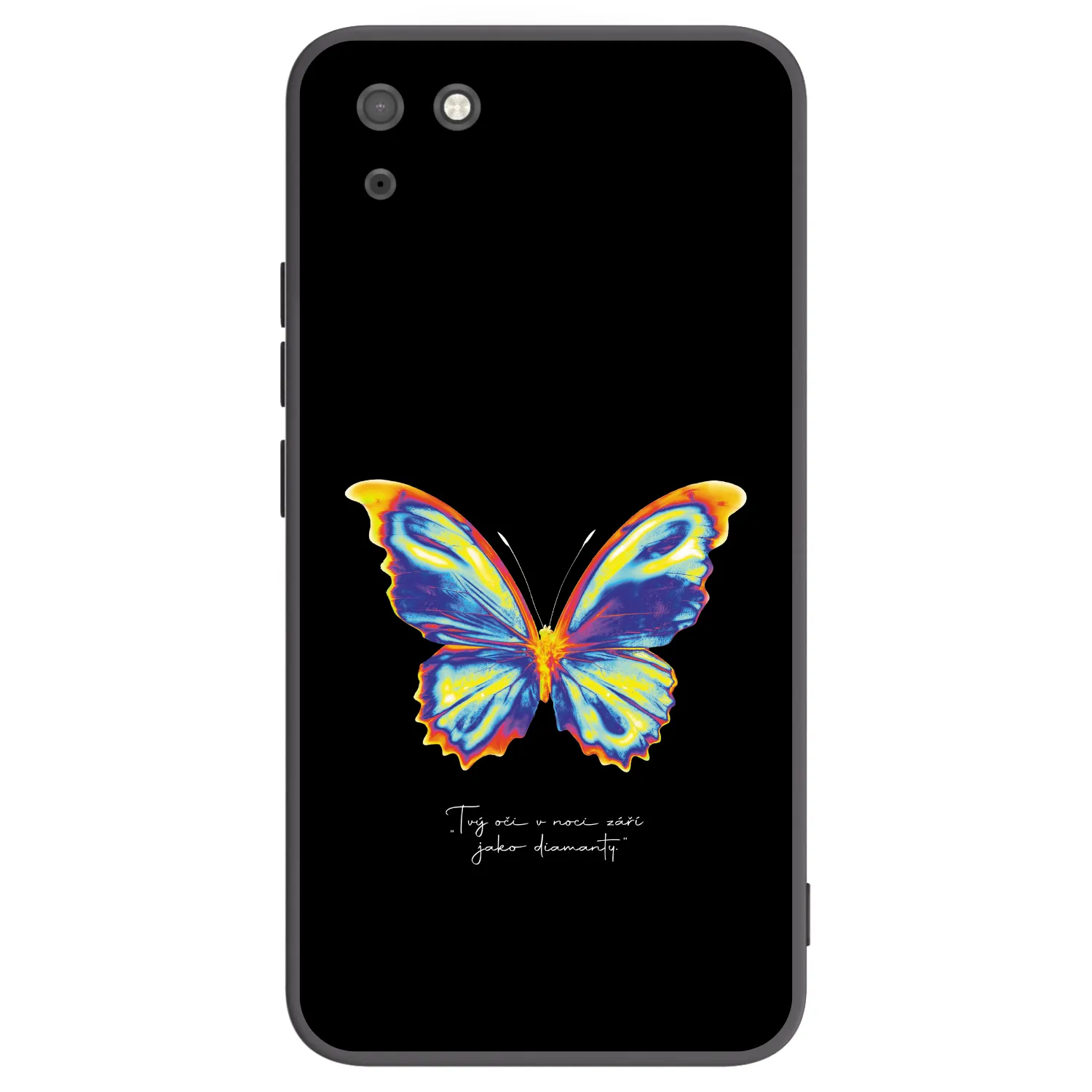 Picasee husă neagră din silicon pentru Huawei Y5P - Diamanty Black
