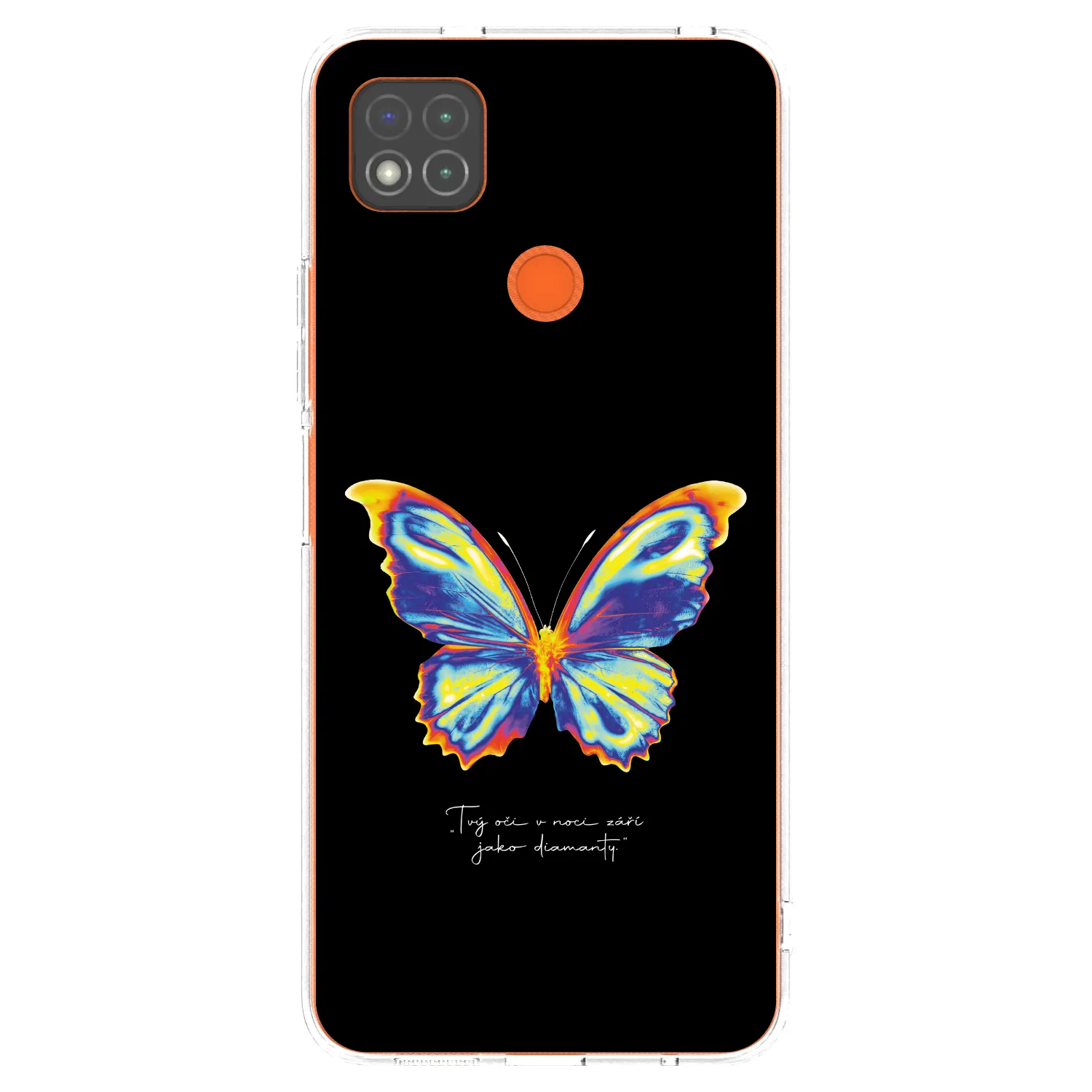 Picasee husă transparentă din silicon pentru Xiaomi Redmi 9C - Diamanty Black