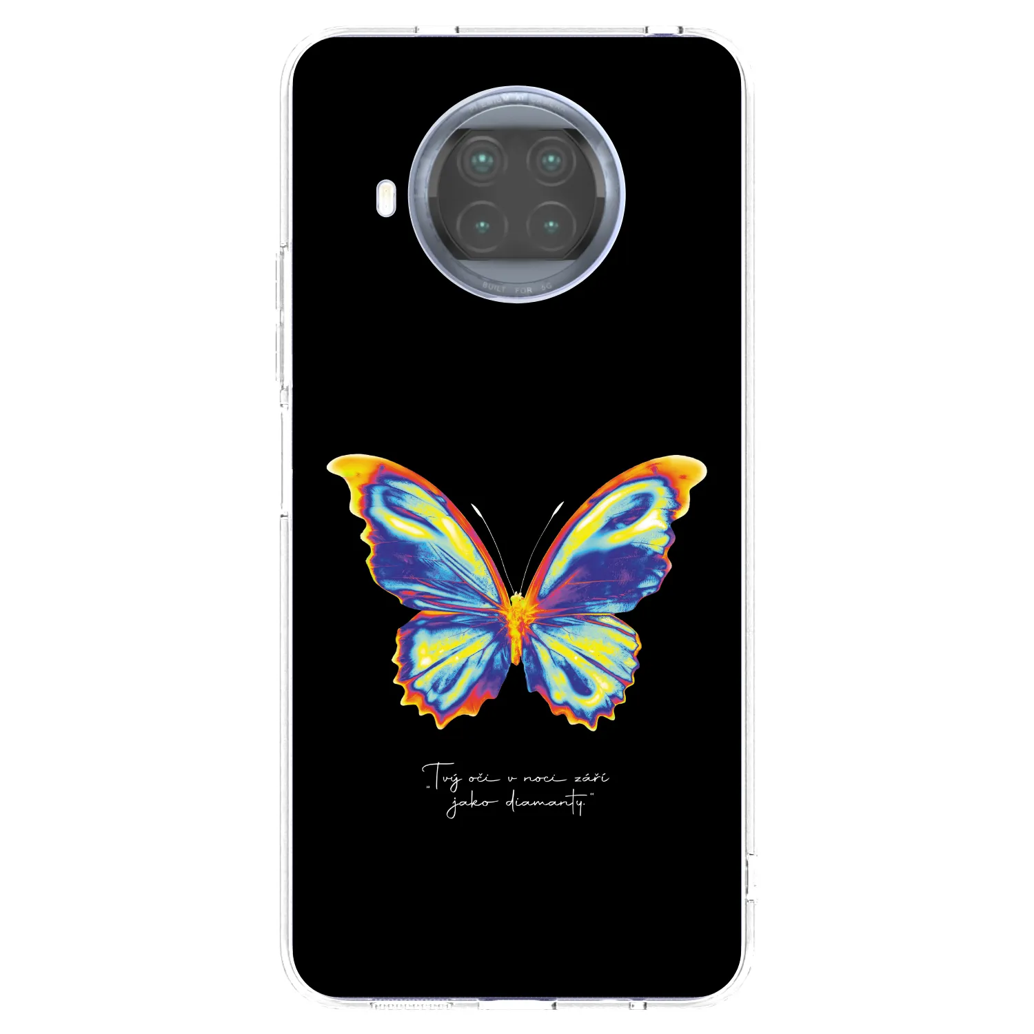 Picasee husă transparentă din silicon pentru Xiaomi Mi 10T Lite - Diamanty Black