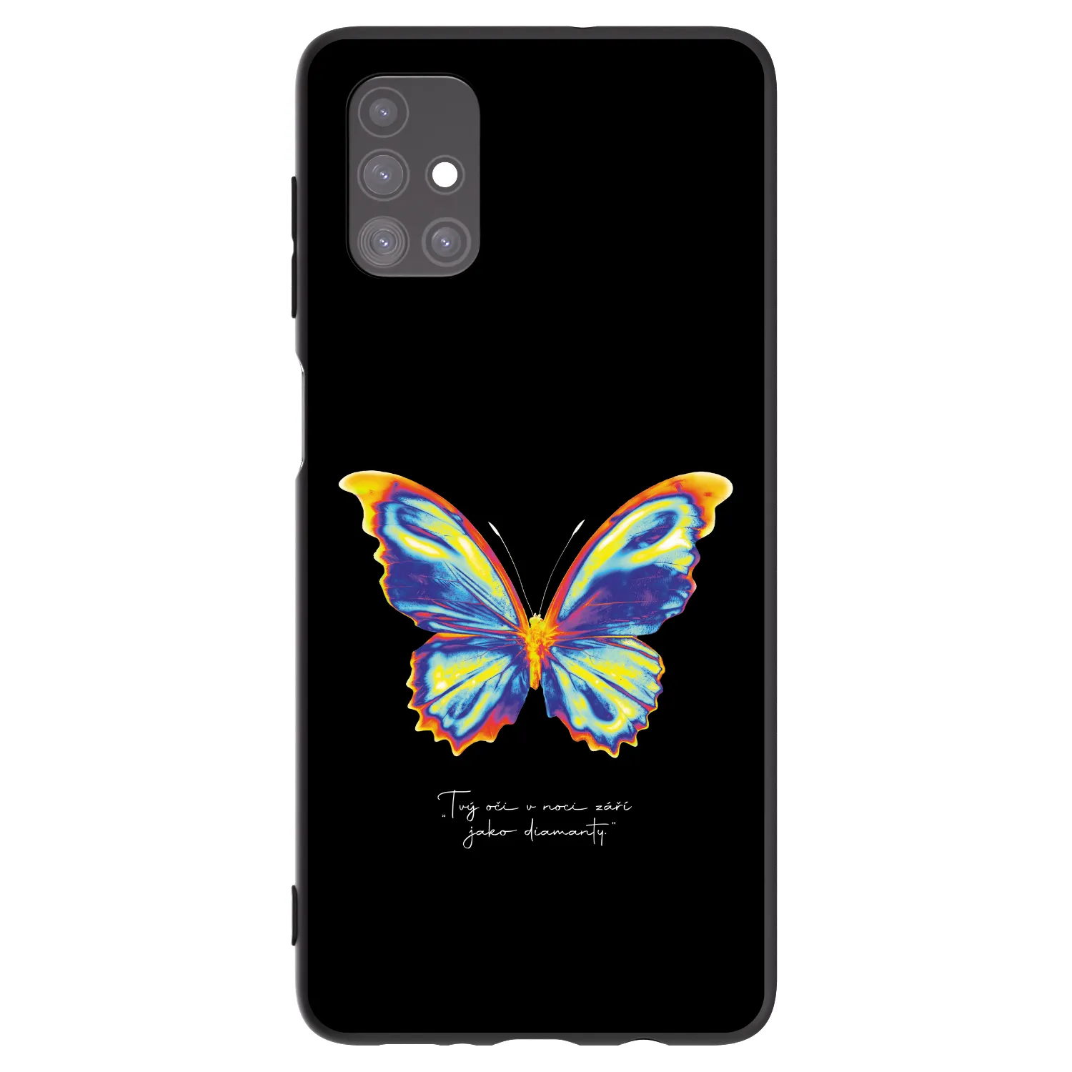 Picasee husă neagră din silicon pentru Samsung Galaxy M51 M515F - Diamanty Black