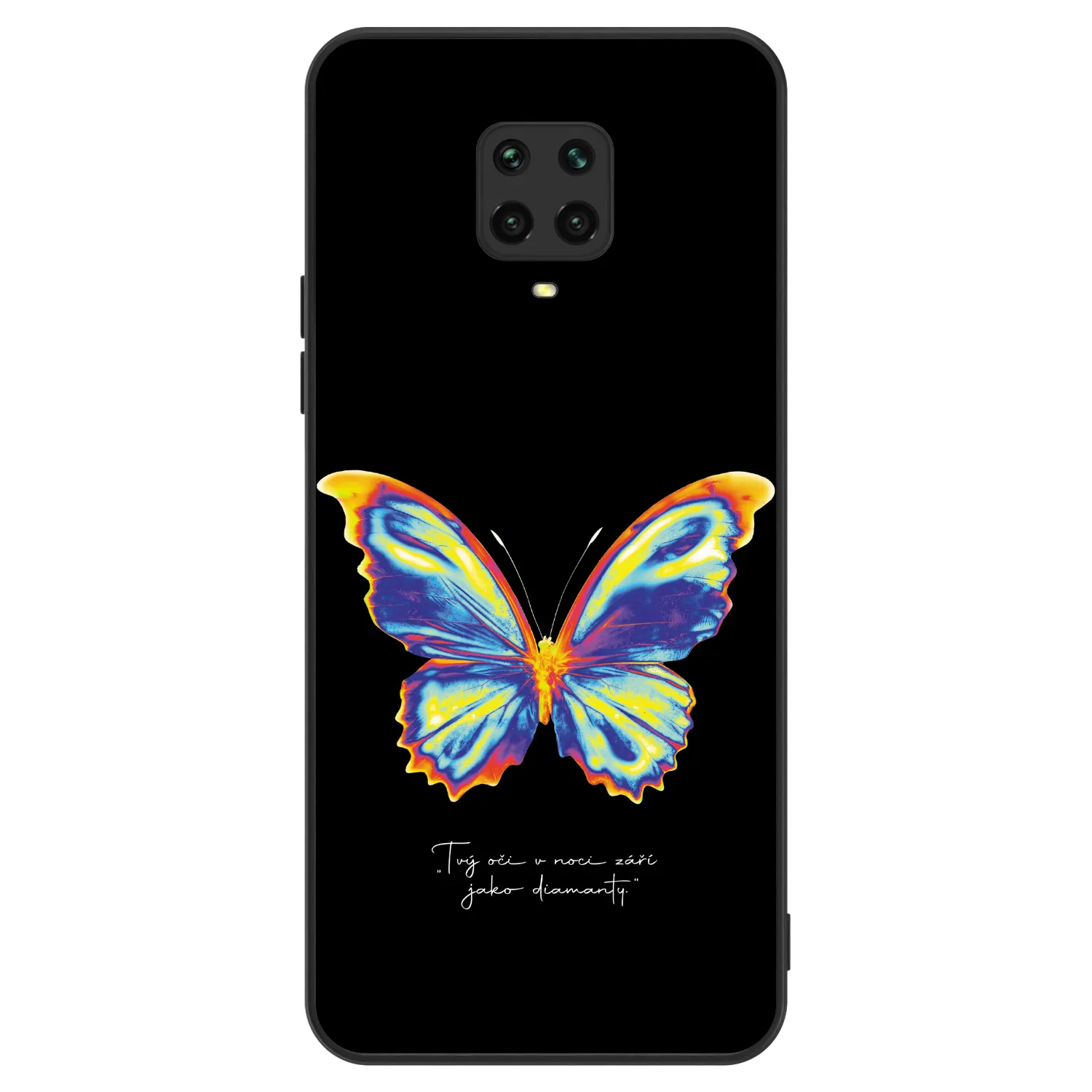 Picasee ULTIMATE CASE pentru Xiaomi Redmi Note 9 Pro - Diamanty Black