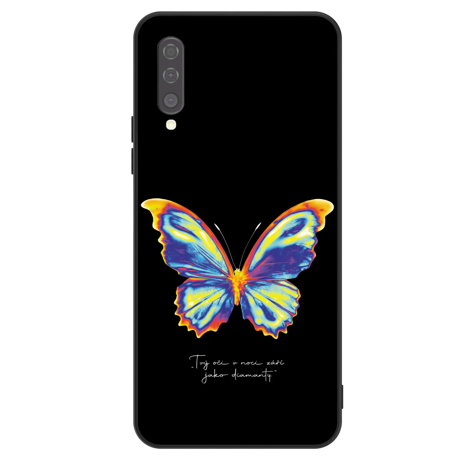 Picasee ULTIMATE CASE pentru Samsung Galaxy A50 A505F - Diamanty Black