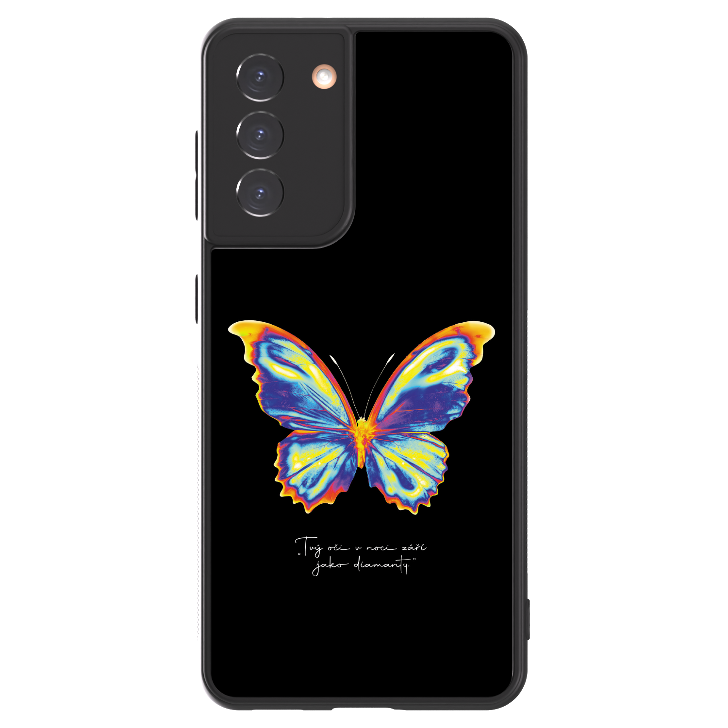 Picasee ULTIMATE CASE pentru Samsung Galaxy S21 5G G991B - Diamanty Black