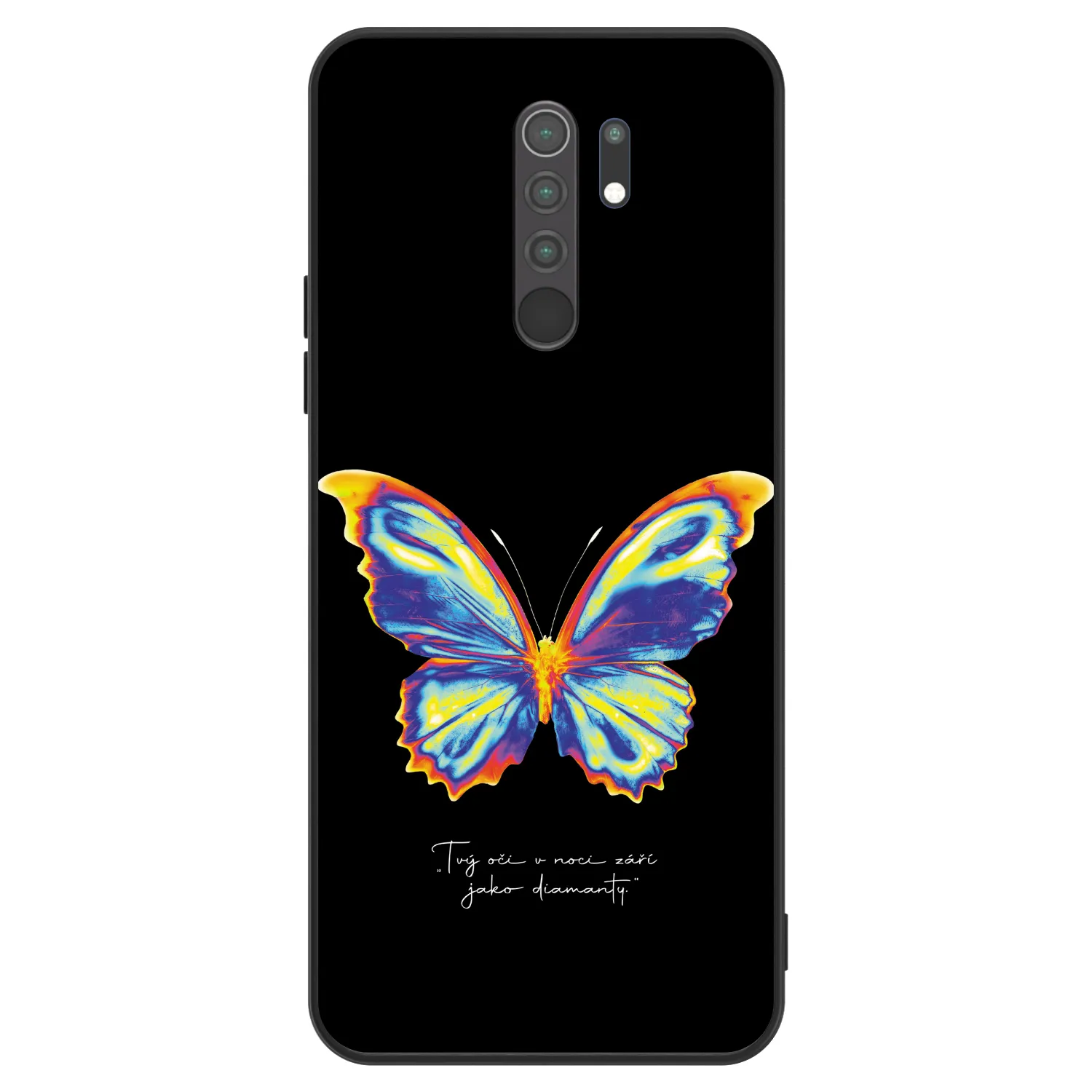 Picasee ULTIMATE CASE pentru Xiaomi Redmi 9 - Diamanty Black