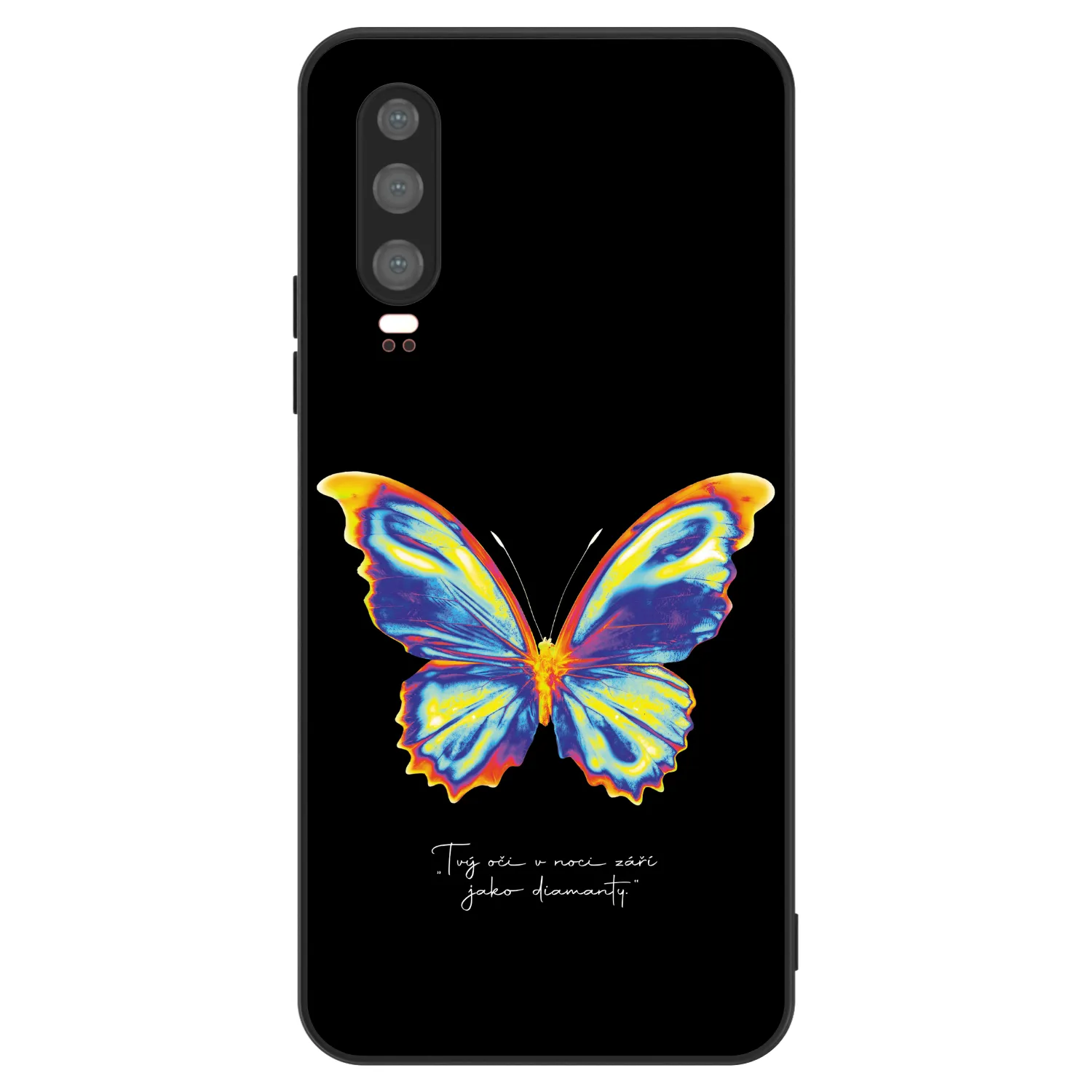 Picasee ULTIMATE CASE pentru Huawei P30 - Diamanty Black