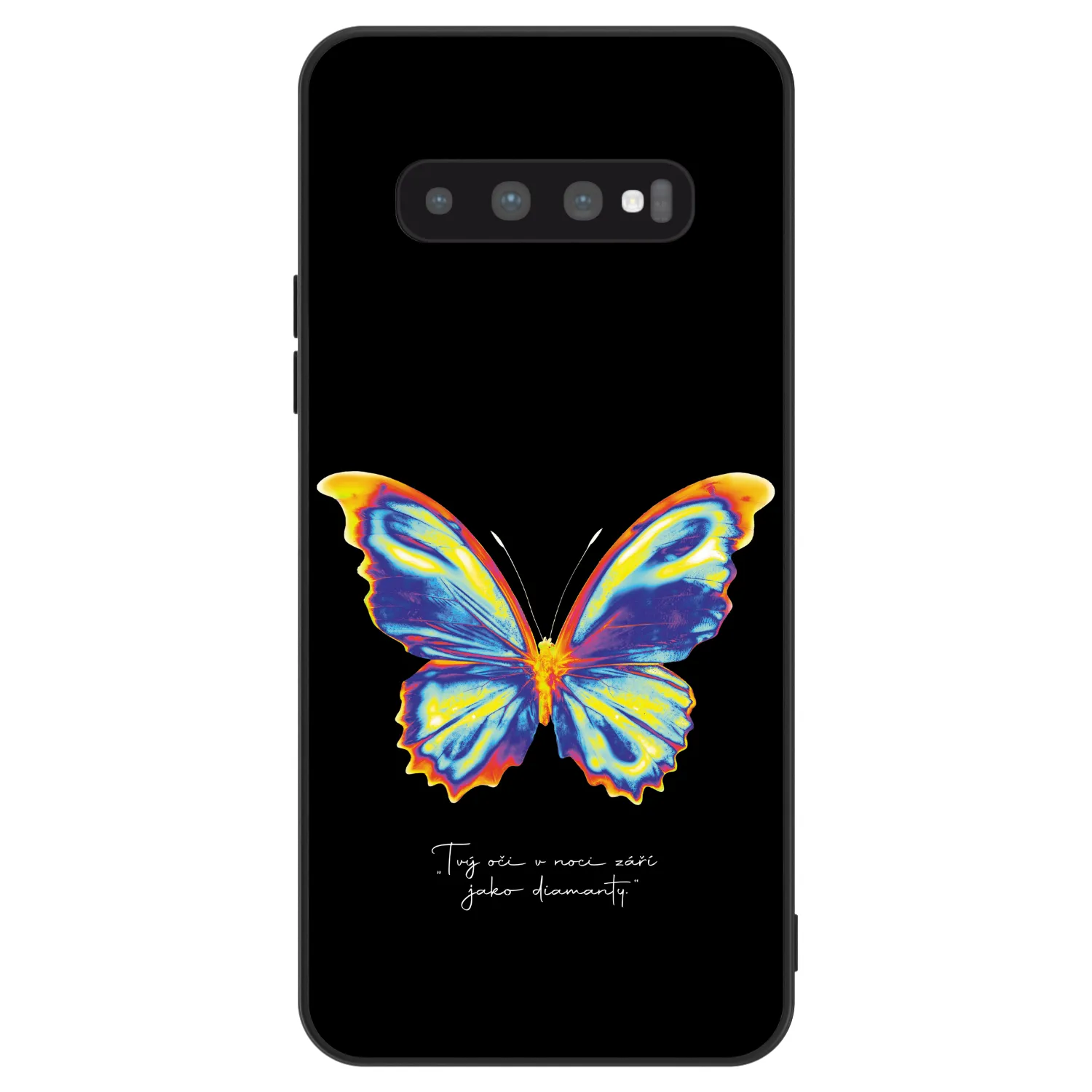 Picasee ULTIMATE CASE pentru Samsung Galaxy S10 G973 - Diamanty Black