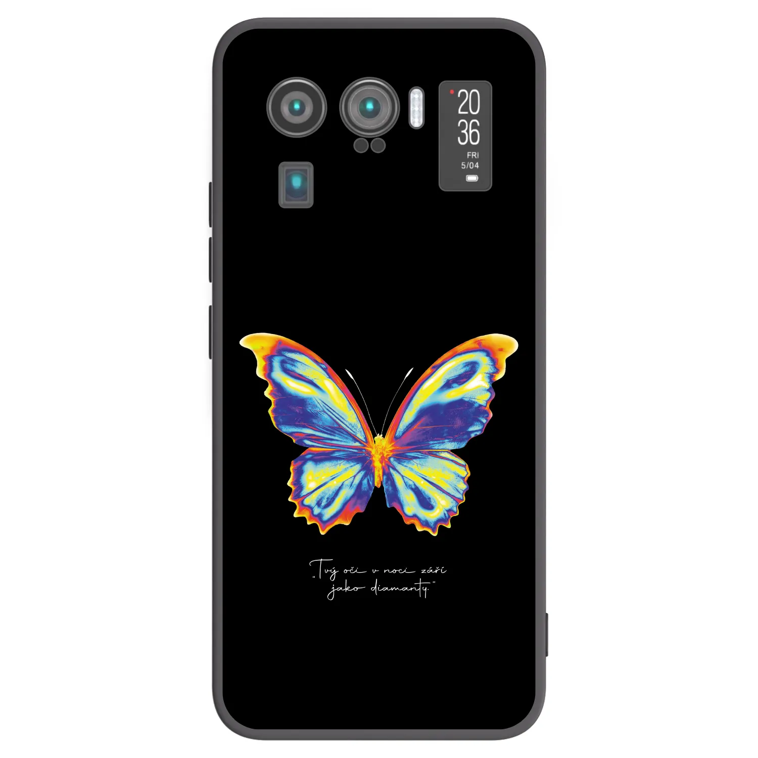 Picasee husă neagră din silicon pentru Xiaomi Mi 11 Ultra - Diamanty Black