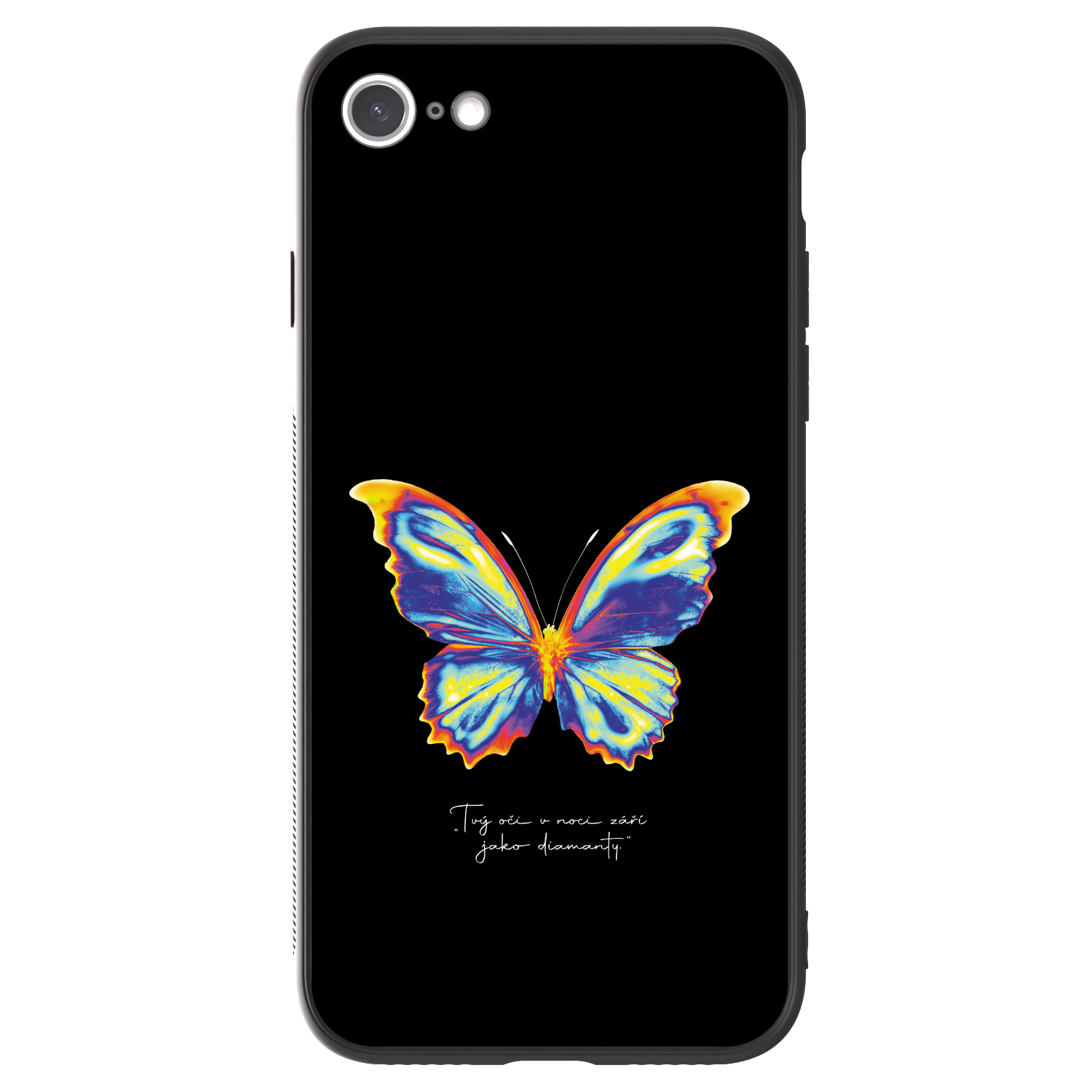 Picasee ULTIMATE CASE pentru Apple iPhone 8 - Diamanty Black