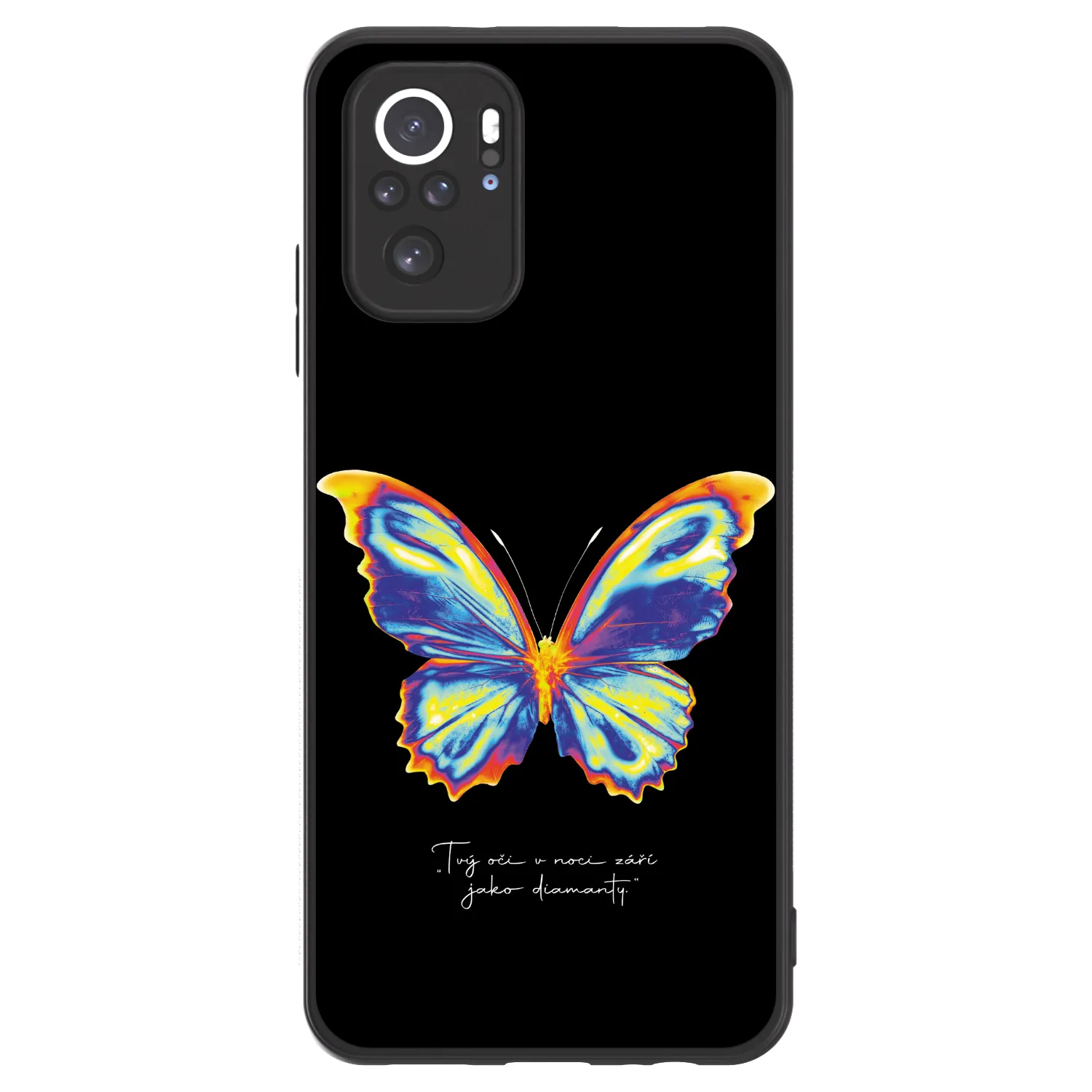 Picasee ULTIMATE CASE pentru Xiaomi Redmi Note 10S - Diamanty Black