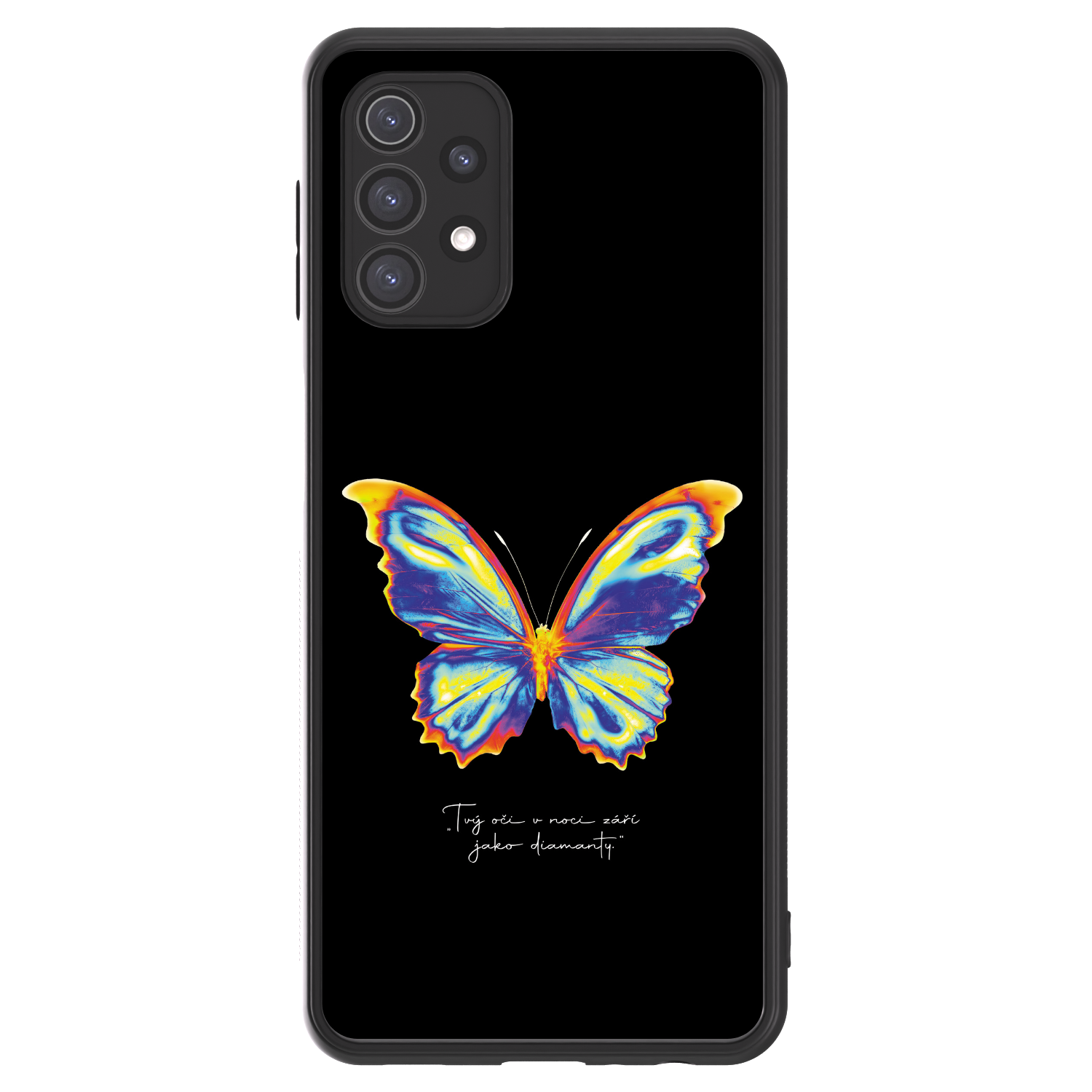 Picasee ULTIMATE CASE pentru Samsung Galaxy A32 5G A326B - Diamanty Black