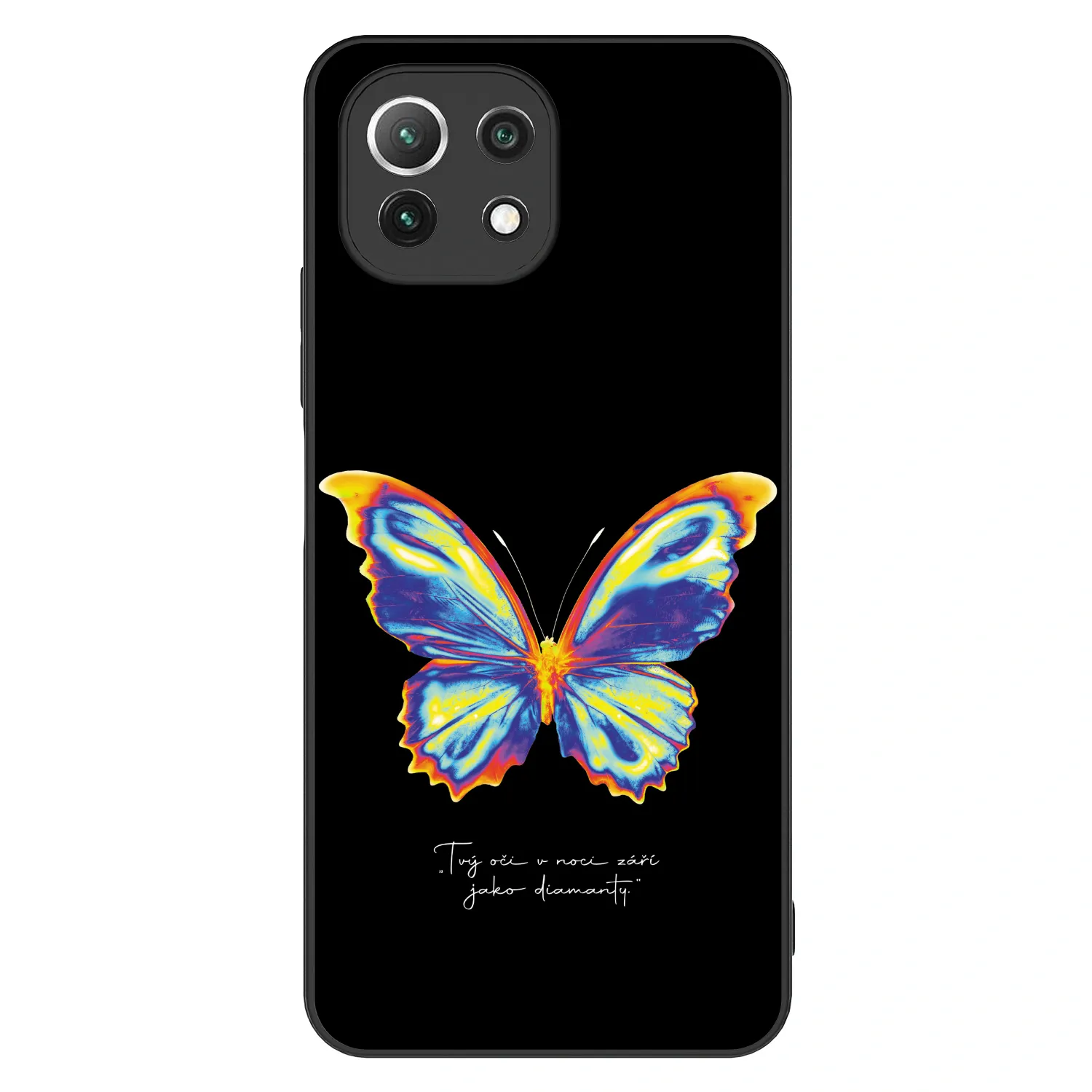 Picasee ULTIMATE CASE pentru Xiaomi Mi 11 Lite - Diamanty Black