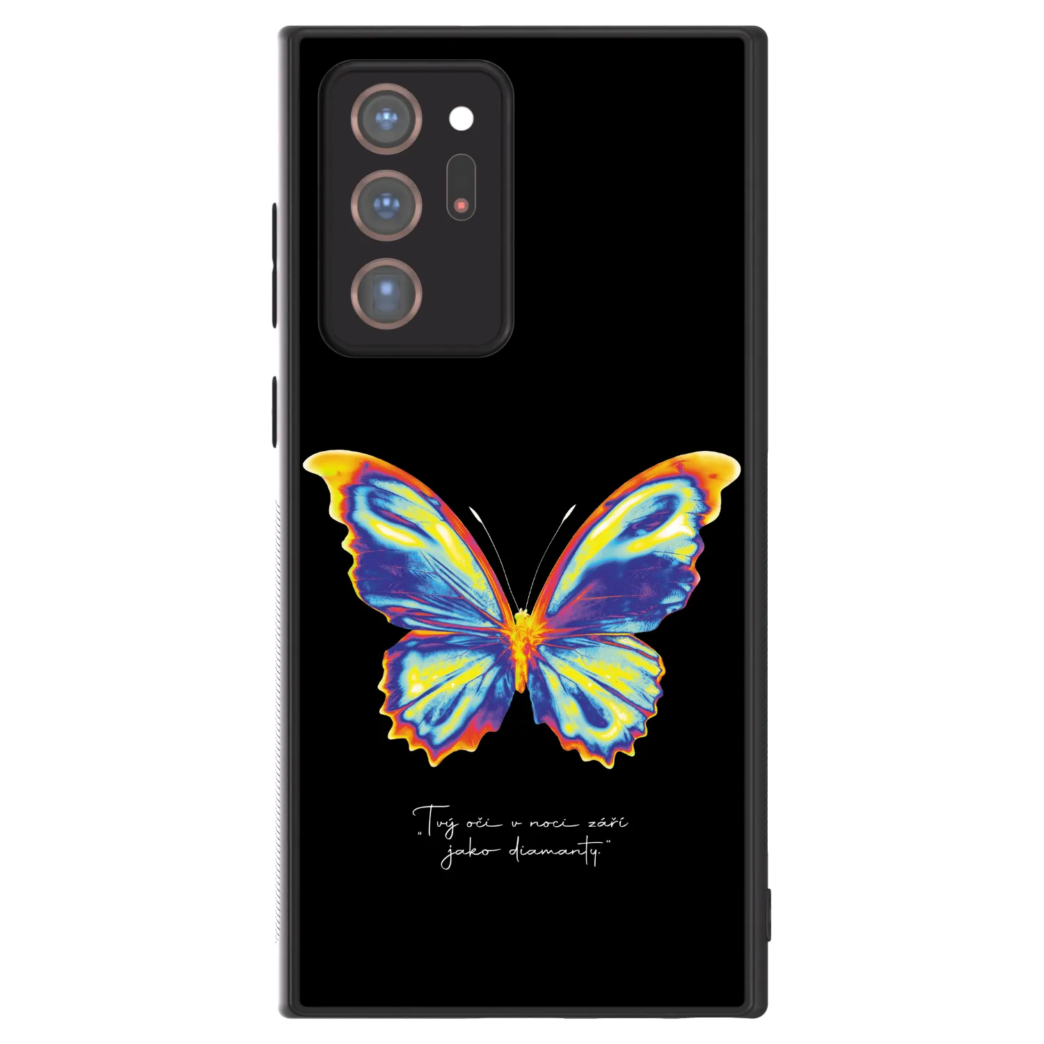 Picasee ULTIMATE CASE pentru Samsung Galaxy Note 20 Ultra - Diamanty Black