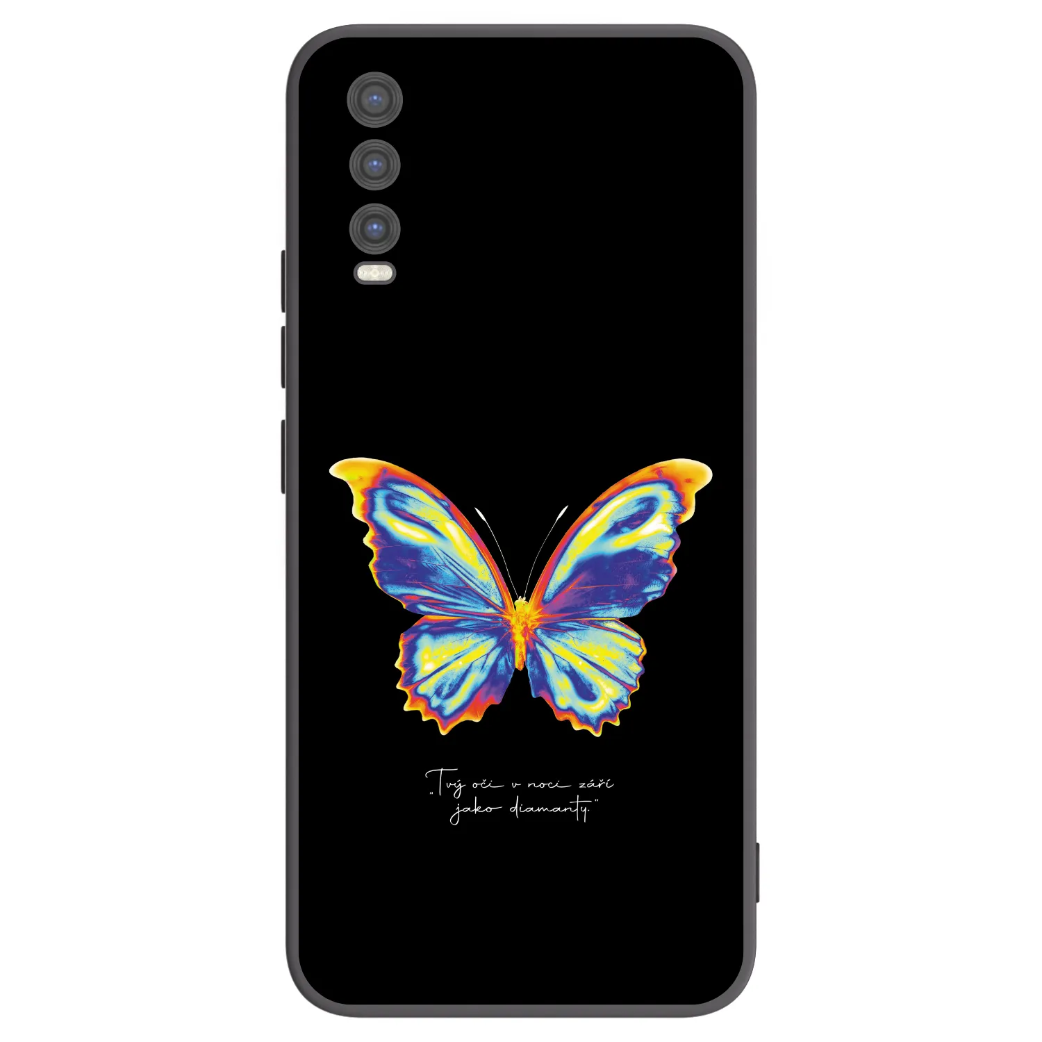 Picasee husă neagră din silicon pentru Vivo Y20s - Diamanty Black