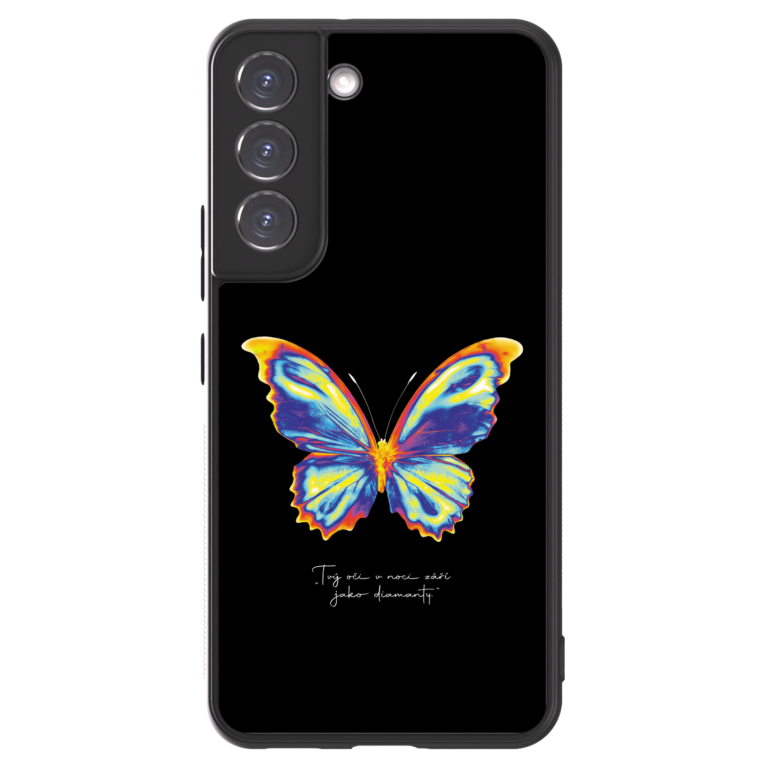 Picasee ULTIMATE CASE pentru Samsung Galaxy S22 5G - Diamanty Black
