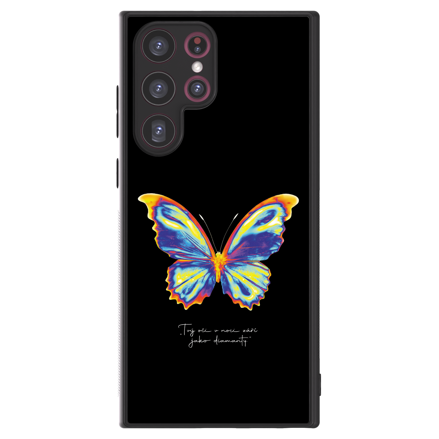 Picasee ULTIMATE CASE pentru Samsung Galaxy S22 Ultra 5G - Diamanty Black