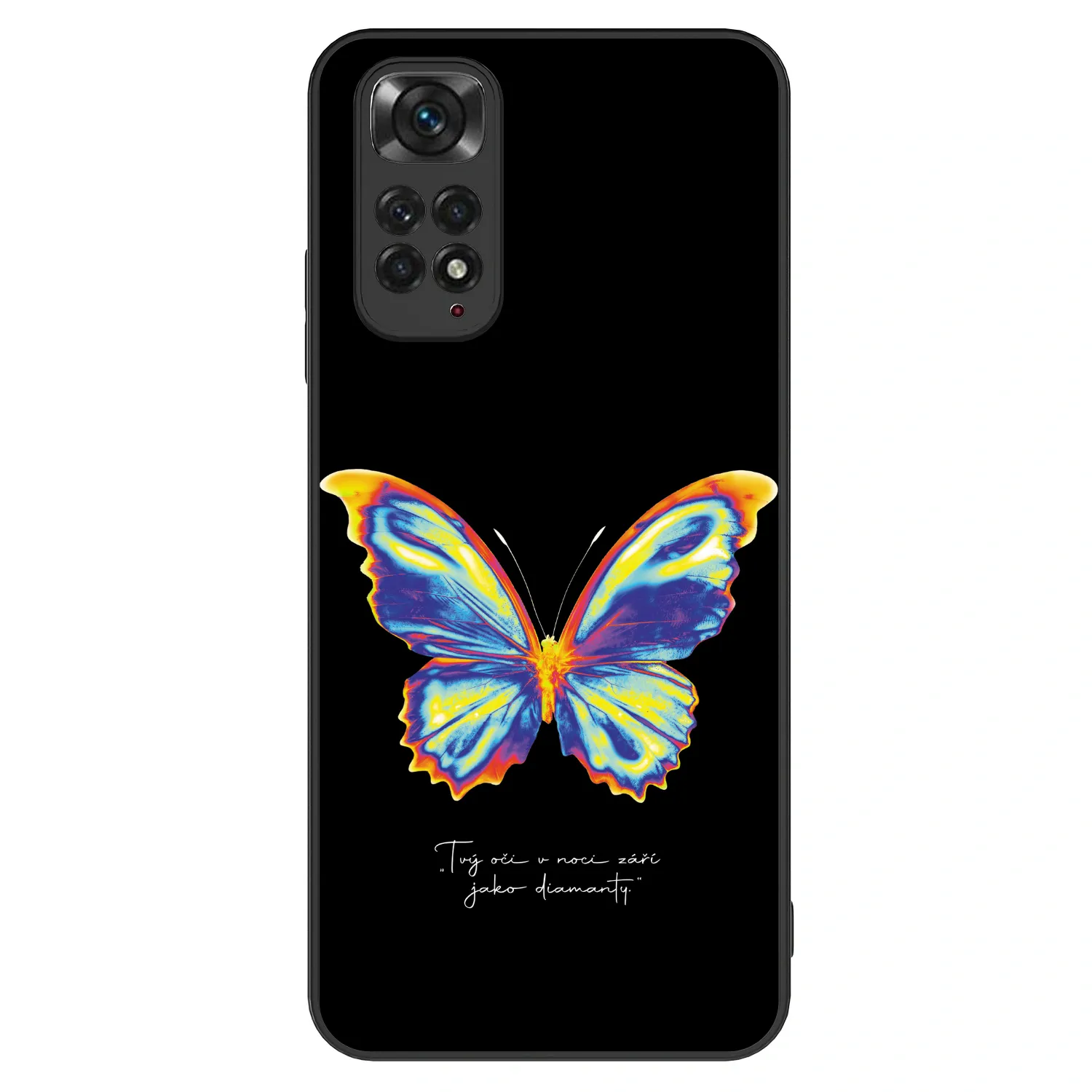 Picasee ULTIMATE CASE pentru Xiaomi Redmi Note 11S 4G - Diamanty Black