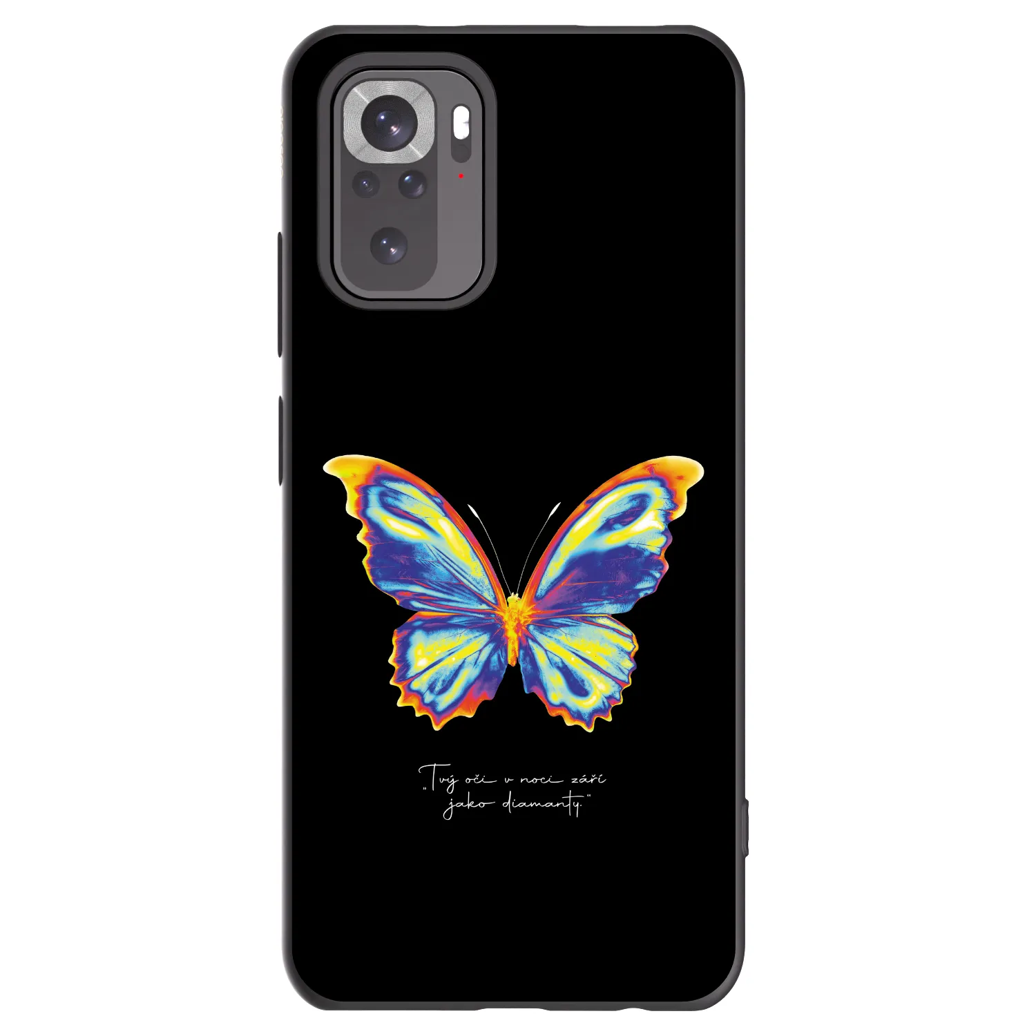 Picasee husă neagră din silicon pentru Xiaomi Redmi Note 11S 4G - Diamanty Black