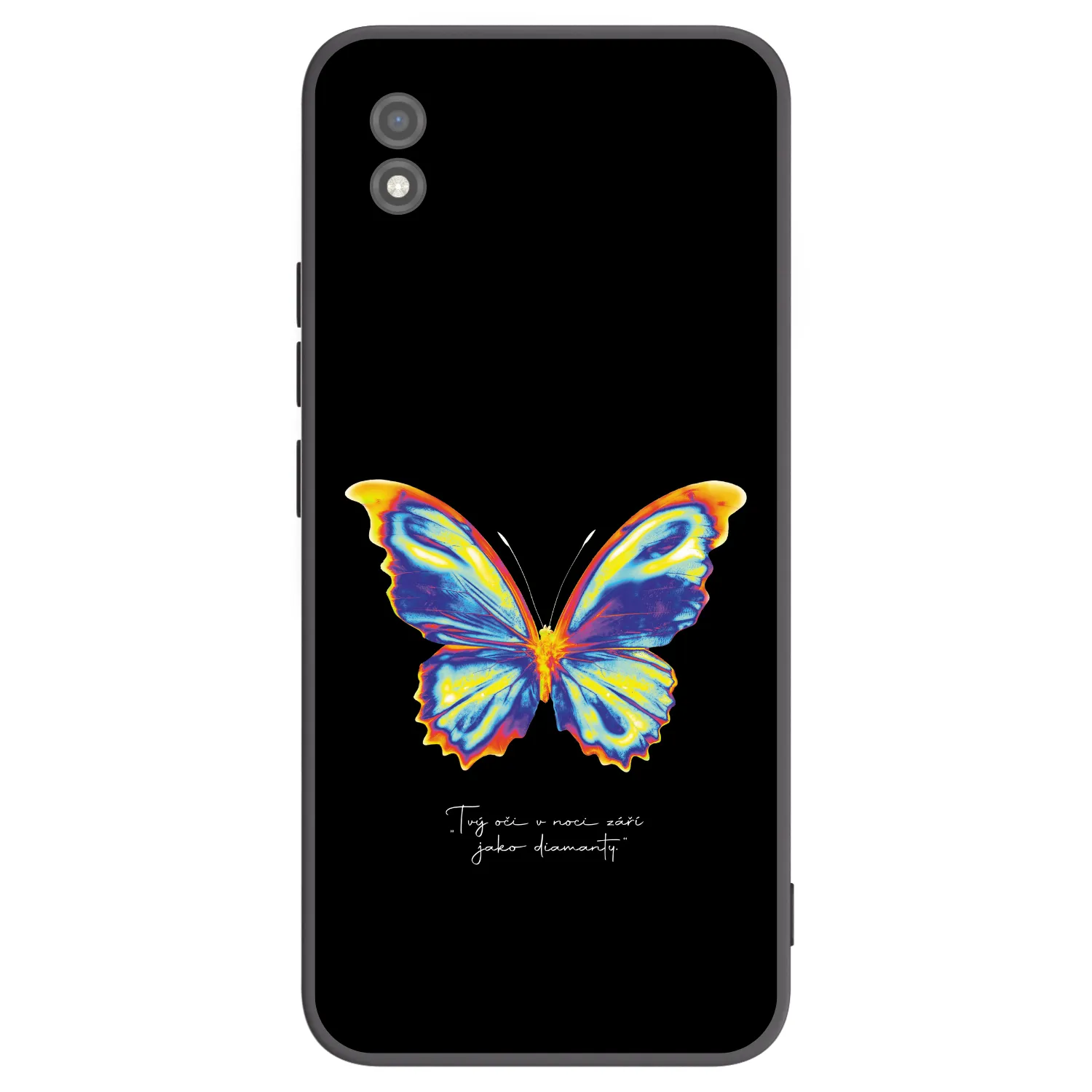 Picasee husă neagră din silicon pentru Realme C11 (2021) - Diamanty Black
