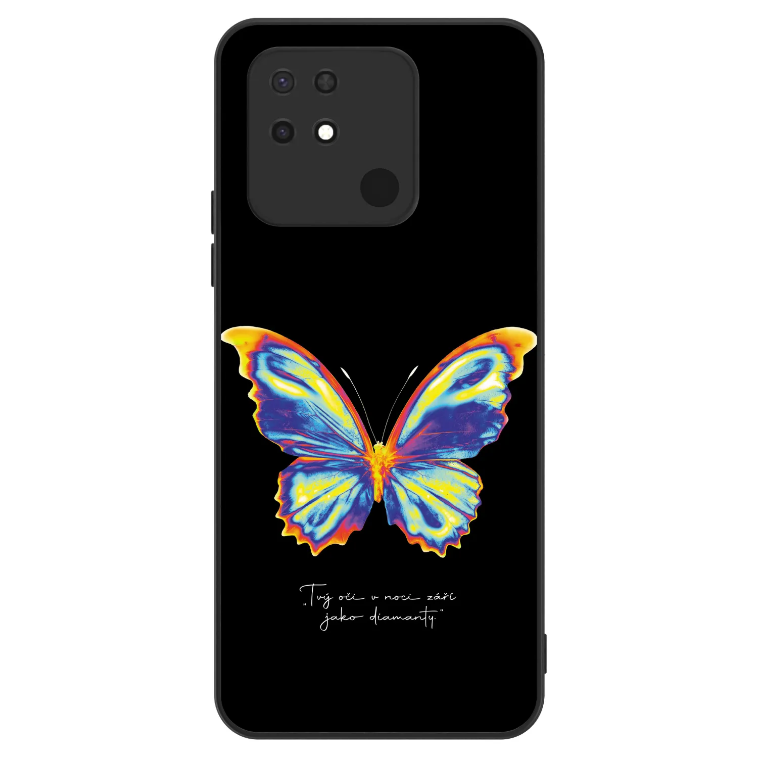 Picasee ULTIMATE CASE pentru Xiaomi Redmi 10C - Diamanty Black