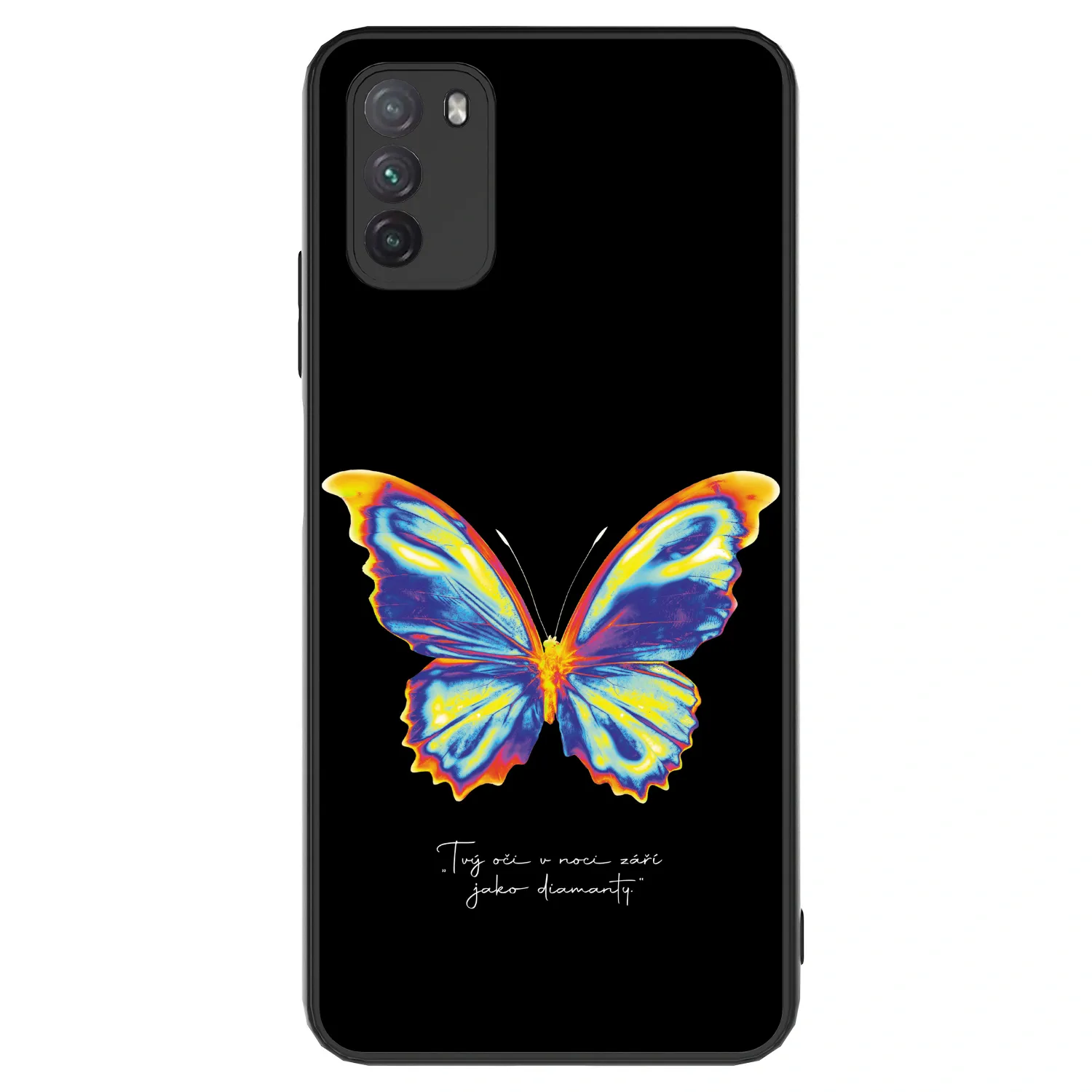 Picasee ULTIMATE CASE pentru Xiaomi Poco M3 - Diamanty Black