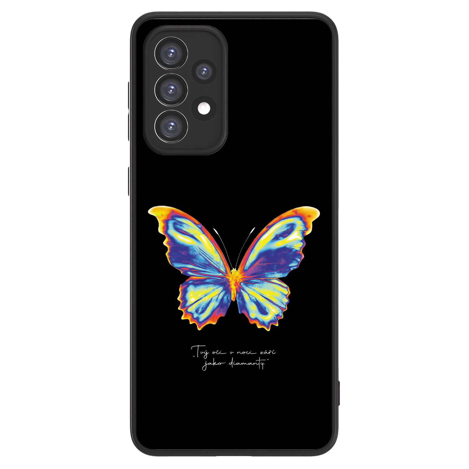 Picasee ULTIMATE CASE pentru Samsung Galaxy A33 5G A336 - Diamanty Black