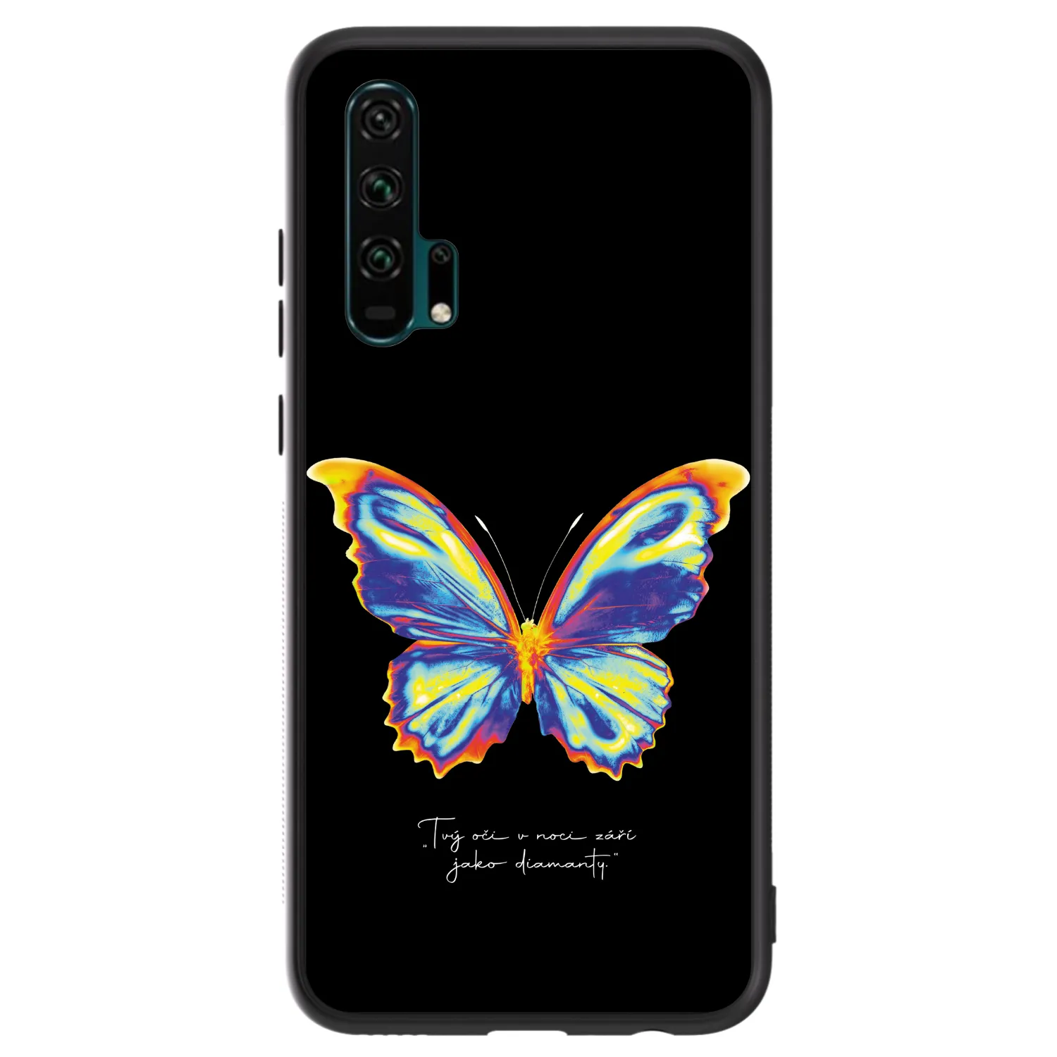 Picasee ULTIMATE CASE pentru Honor 20 Pro - Diamanty Black