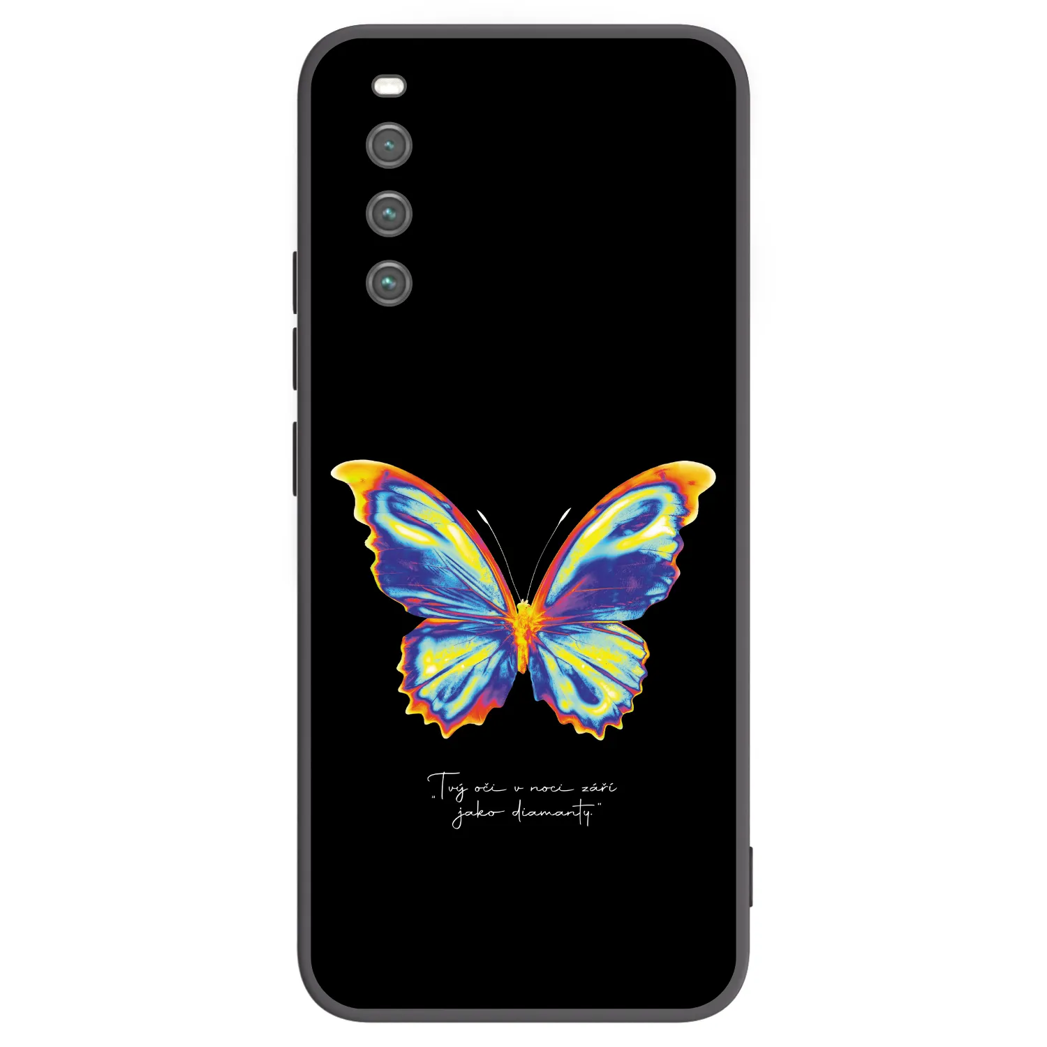 Picasee husă neagră din silicon pentru Sony Xperia 10 IV 5G - Diamanty Black