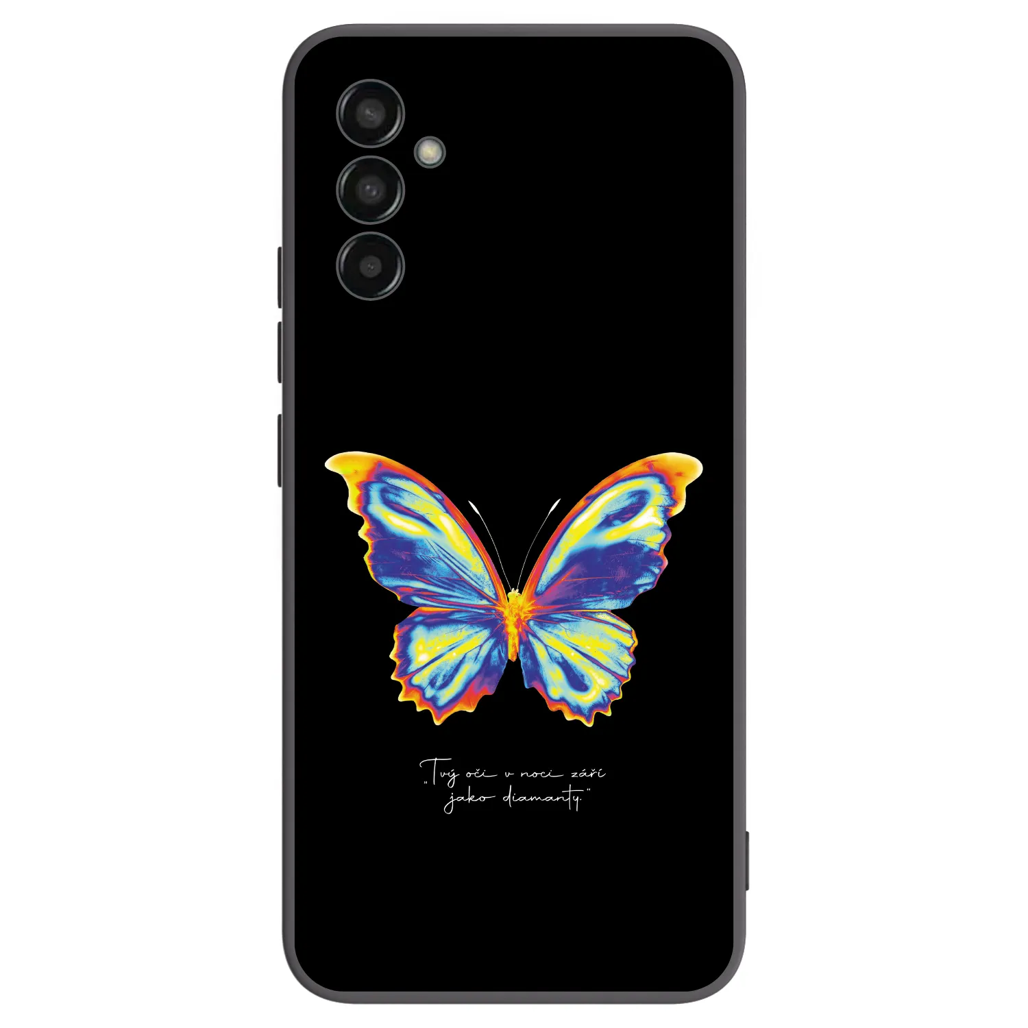 Picasee husă neagră din silicon pentru Samsung Galaxy M13 M135F - Diamanty Black