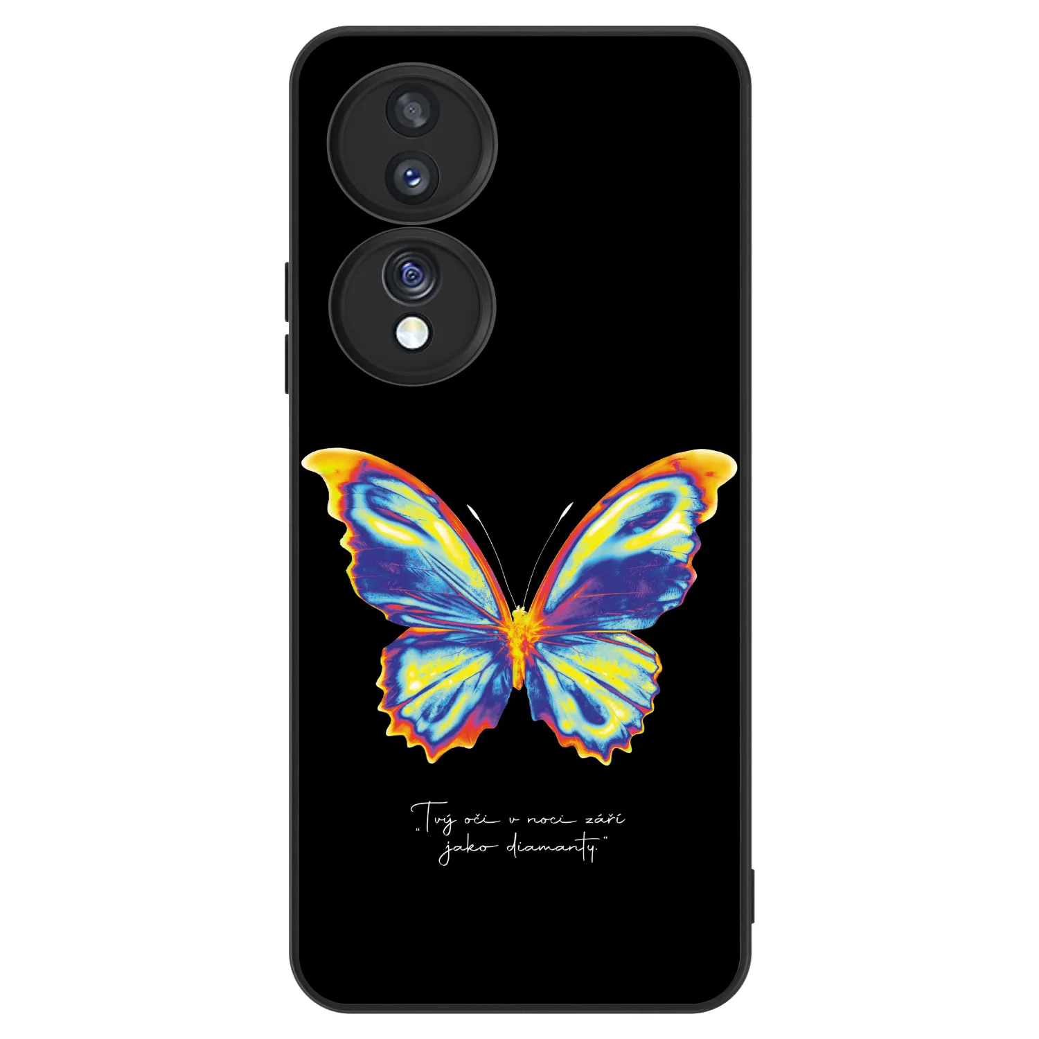 Picasee ULTIMATE CASE pentru Honor 70 - Diamanty Black