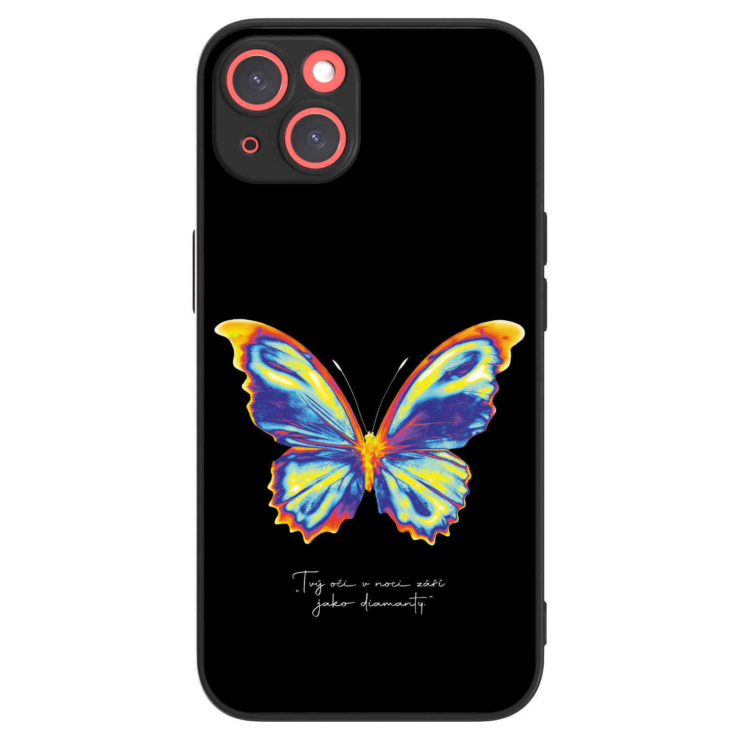 Picasee ULTIMATE CASE MagSafe pentru Apple iPhone 13 - Diamanty Black