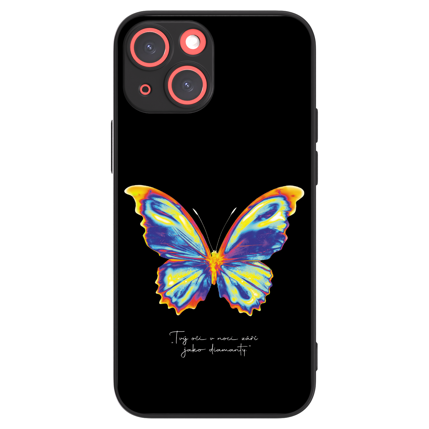 Picasee ULTIMATE CASE MagSafe pentru Apple iPhone 13 mini - Diamanty Black