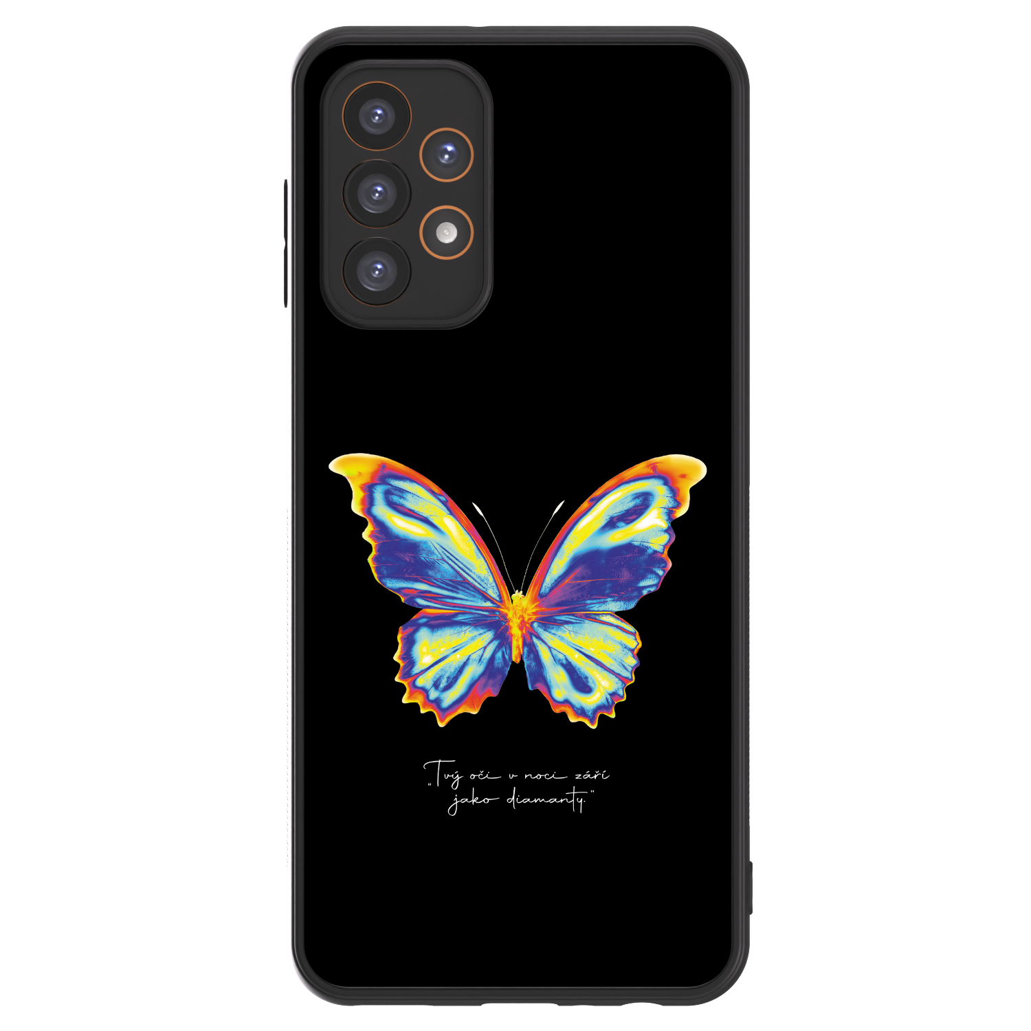 Picasee ULTIMATE CASE pentru Samsung Galaxy A23 A235F 4G - Diamanty Black