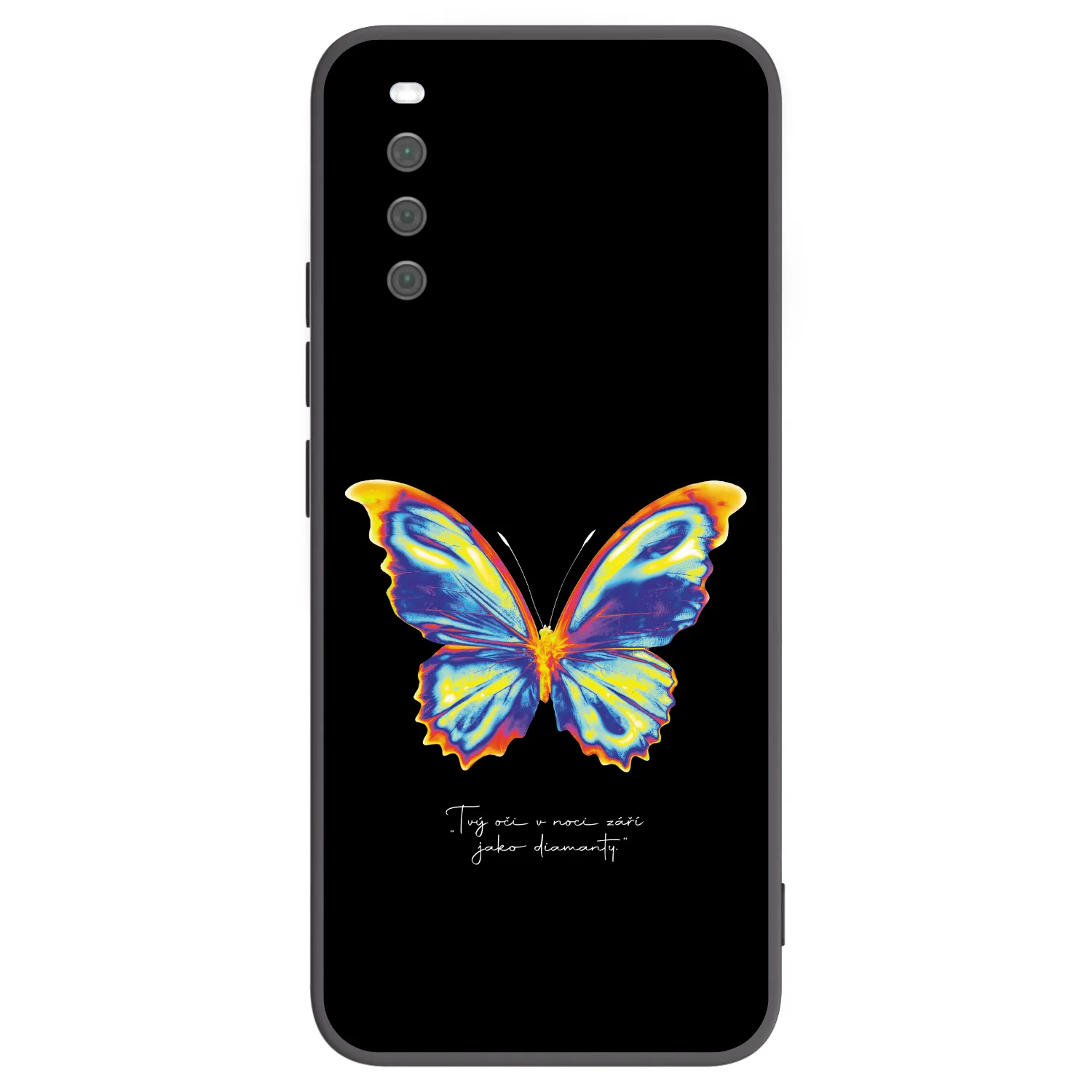Picasee husă neagră din silicon pentru Sony Xperia 10 III - Diamanty Black