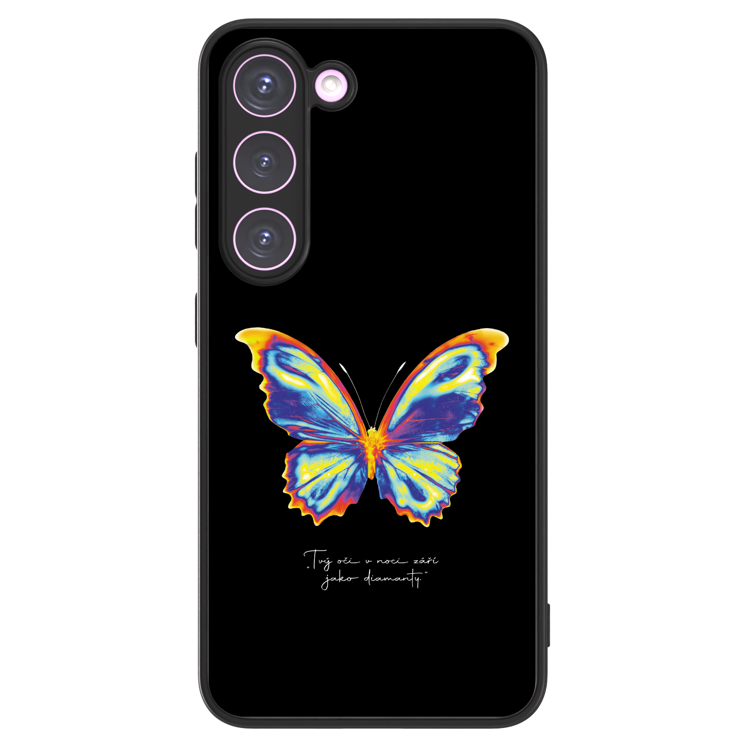 Picasee ULTIMATE CASE pentru Samsung Galaxy S23 5G - Diamanty Black