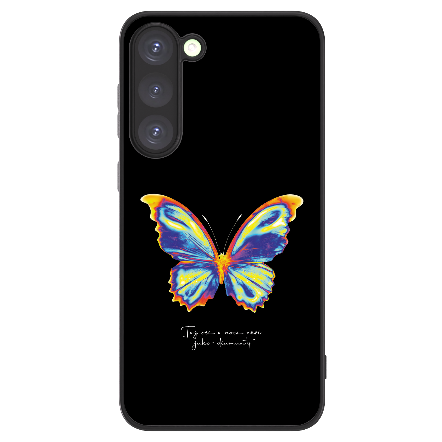 Picasee ULTIMATE CASE pentru Samsung Galaxy S23+ 5G - Diamanty Black