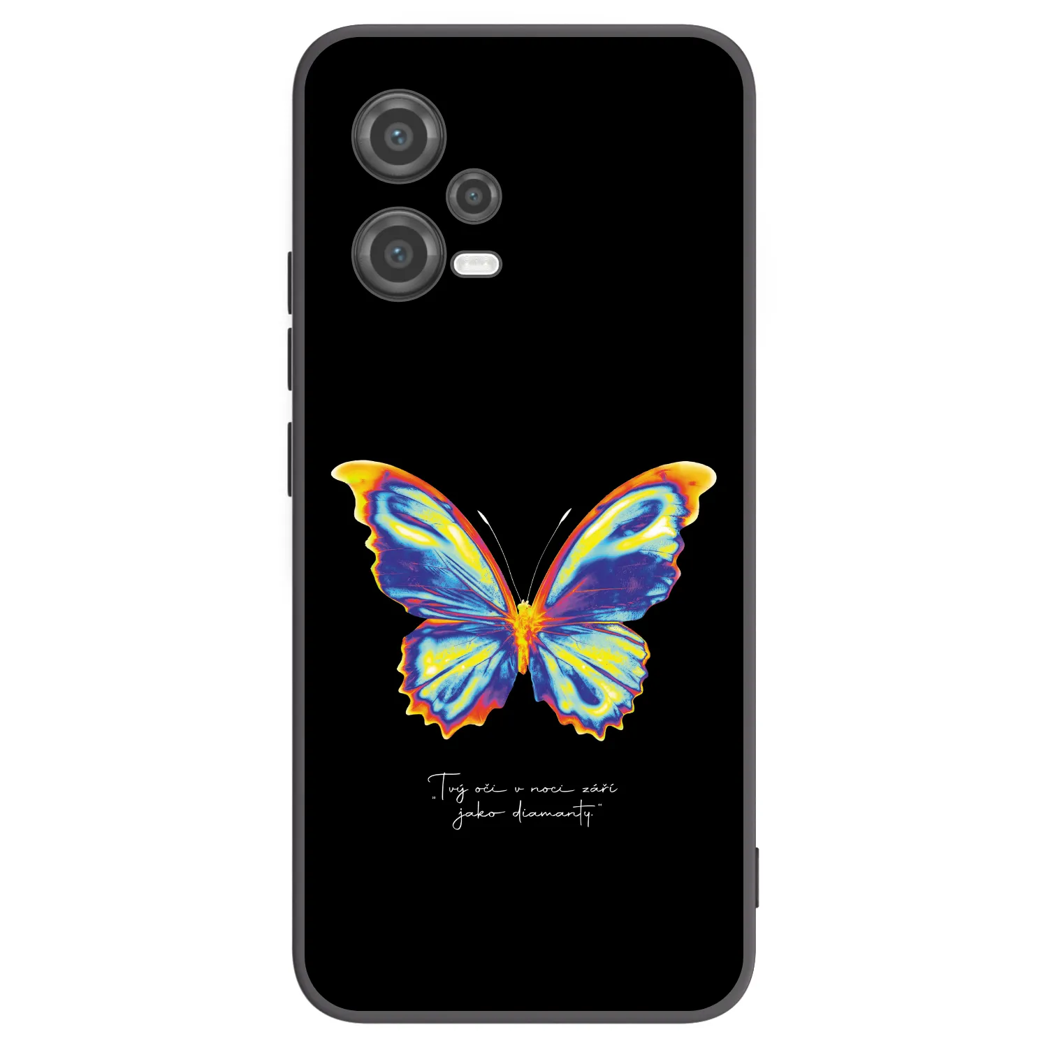 Picasee husă neagră din silicon pentru Xiaomi Poco X5 - Diamanty Black
