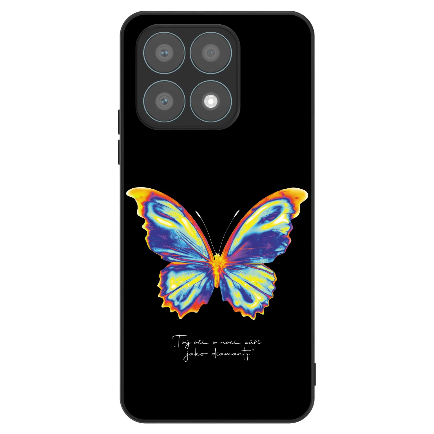 Picasee ULTIMATE CASE pentru Honor X8a - Diamanty Black