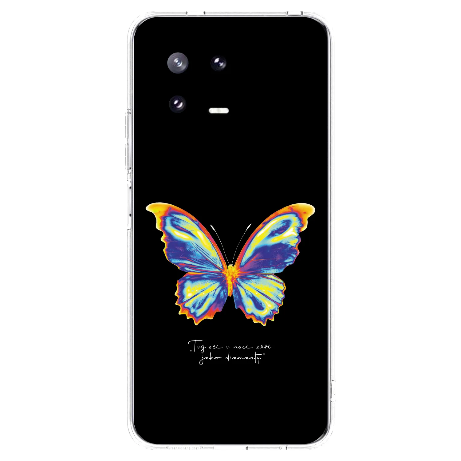 Picasee husă transparentă din silicon pentru Xiaomi 13 Pro - Diamanty Black