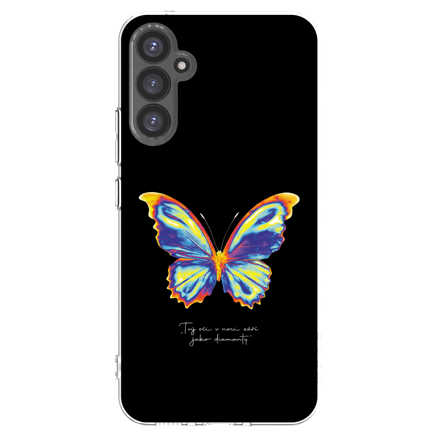 Picasee husă transparentă din silicon pentru Samsung Galaxy A34 5G A346B - Diamanty Black