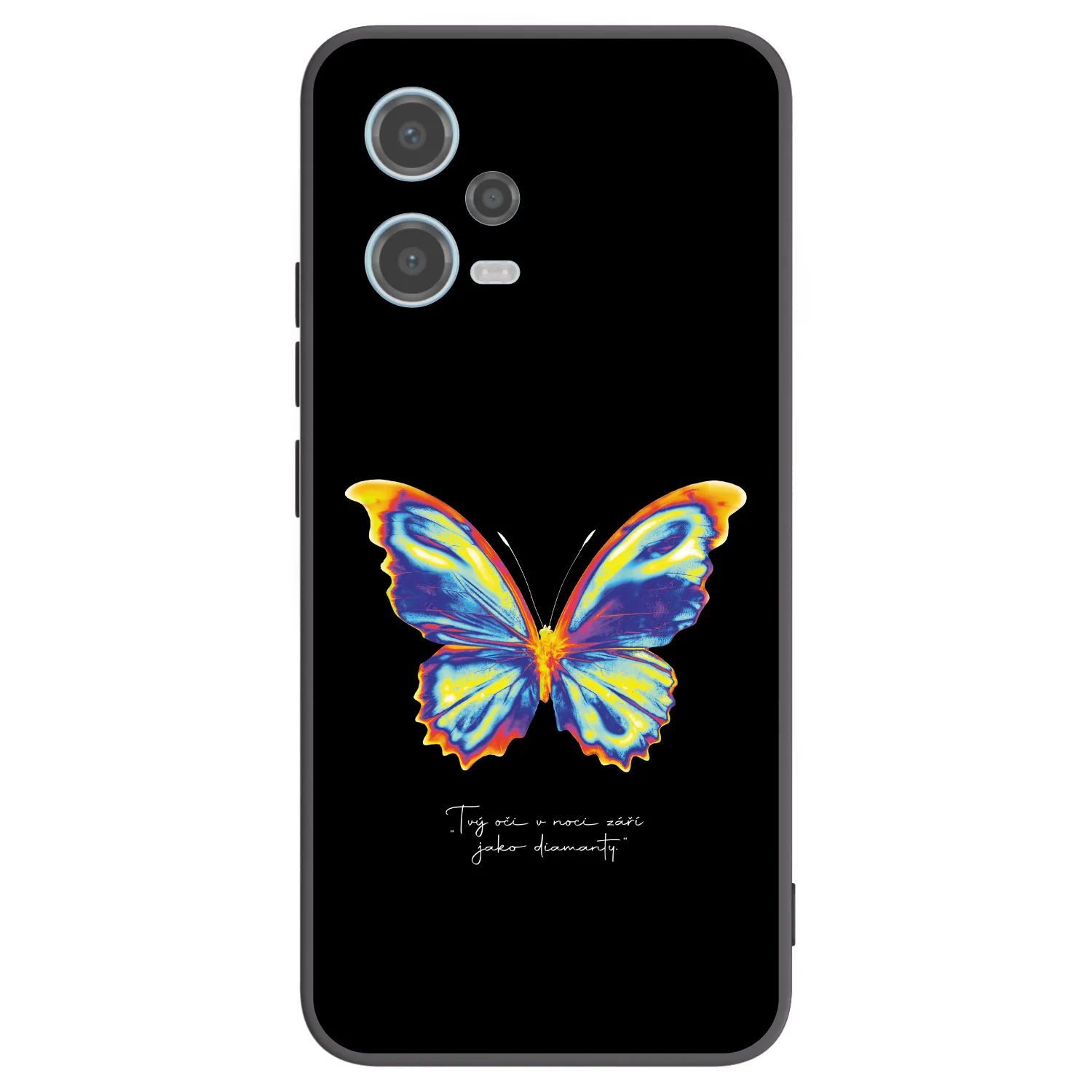 Picasee husă neagră din silicon pentru Xiaomi Redmi Note 12 5G - Diamanty Black