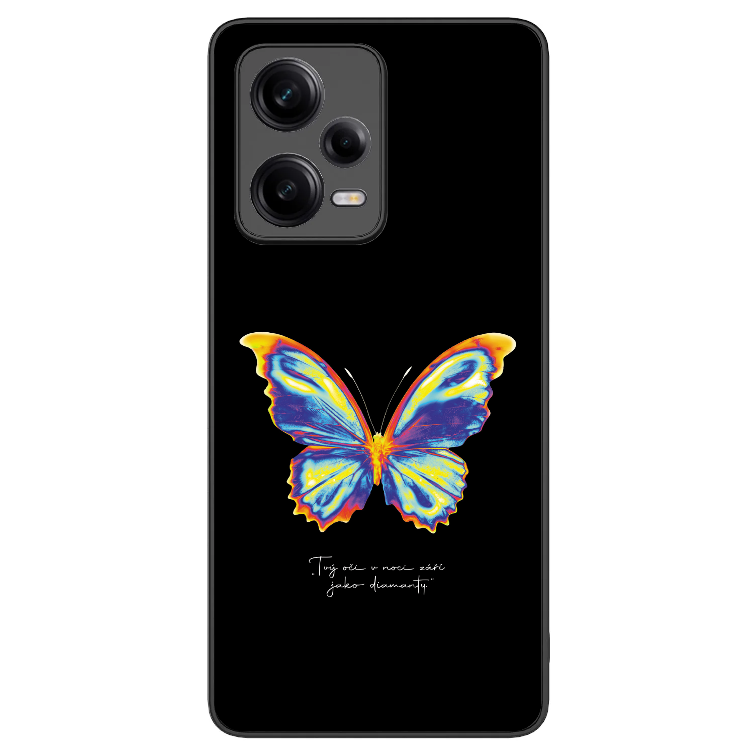 Picasee ULTIMATE CASE pentru Xiaomi Redmi Note 12 Pro 5G - Diamanty Black