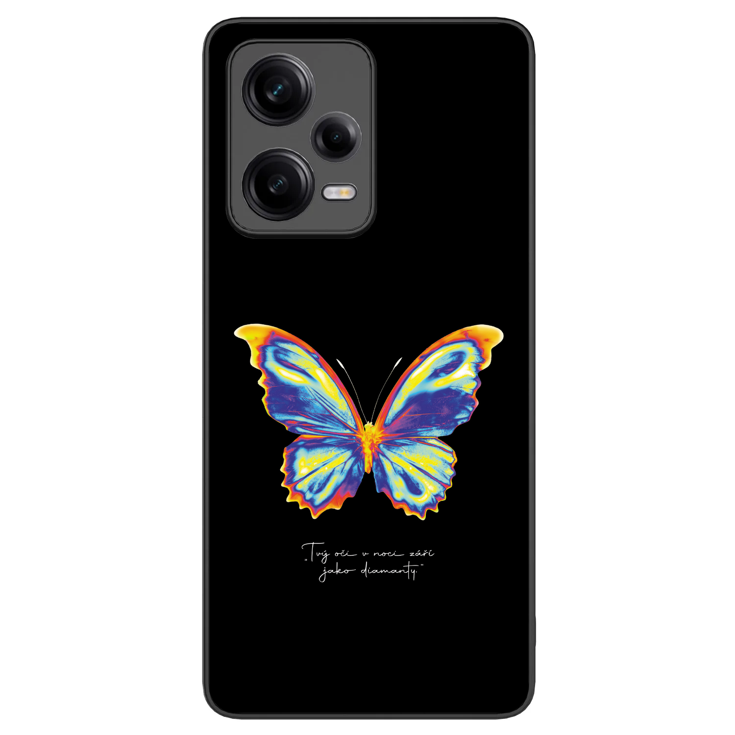 Picasee ULTIMATE CASE pentru Xiaomi Redmi Note 12 Pro+ 5G - Diamanty Black