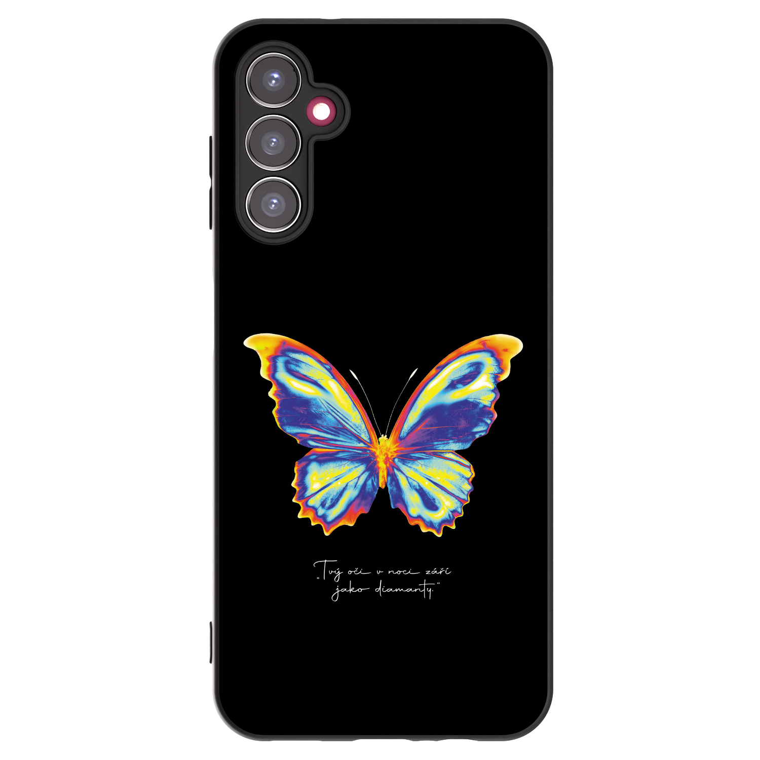 Picasee husă neagră din silicon pentru Samsung Galaxy A14 5G A146P - Diamanty Black