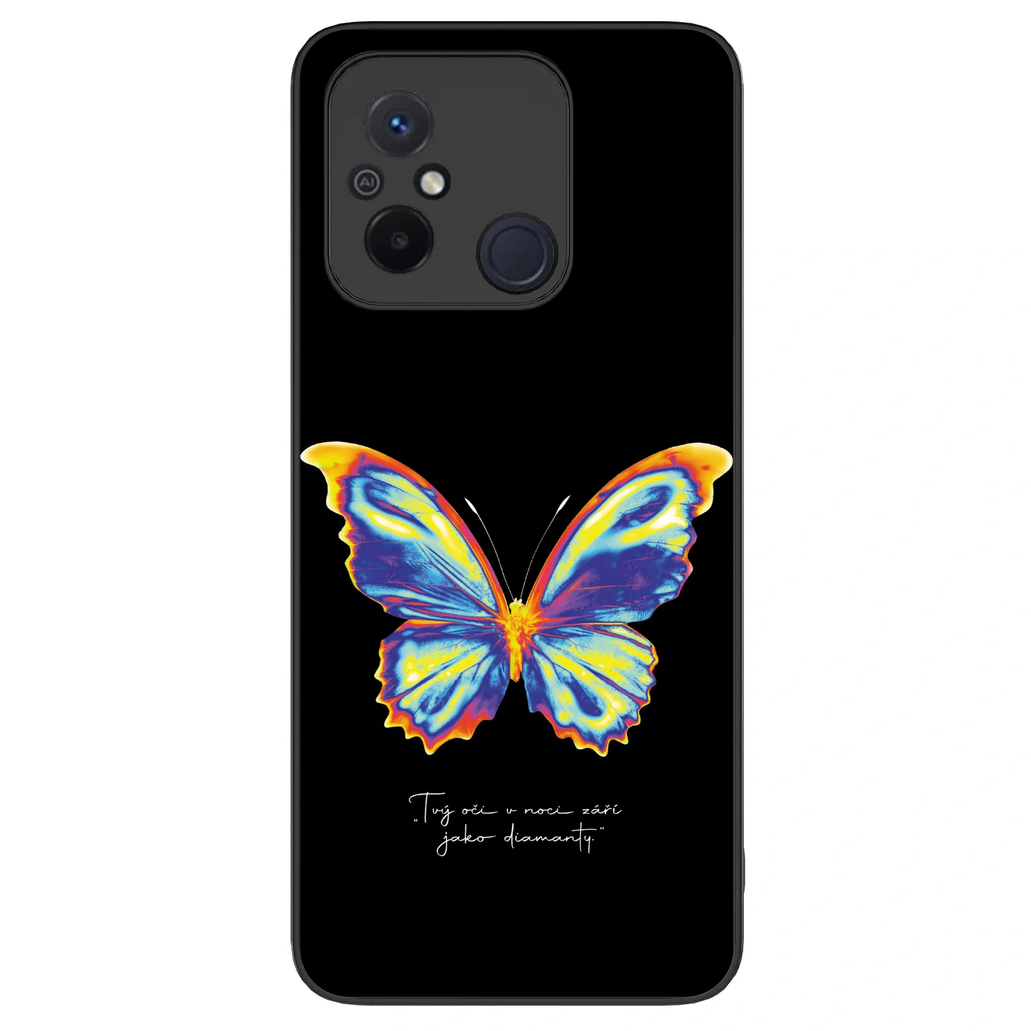 Picasee ULTIMATE CASE pentru Xiaomi Redmi 12C - Diamanty Black