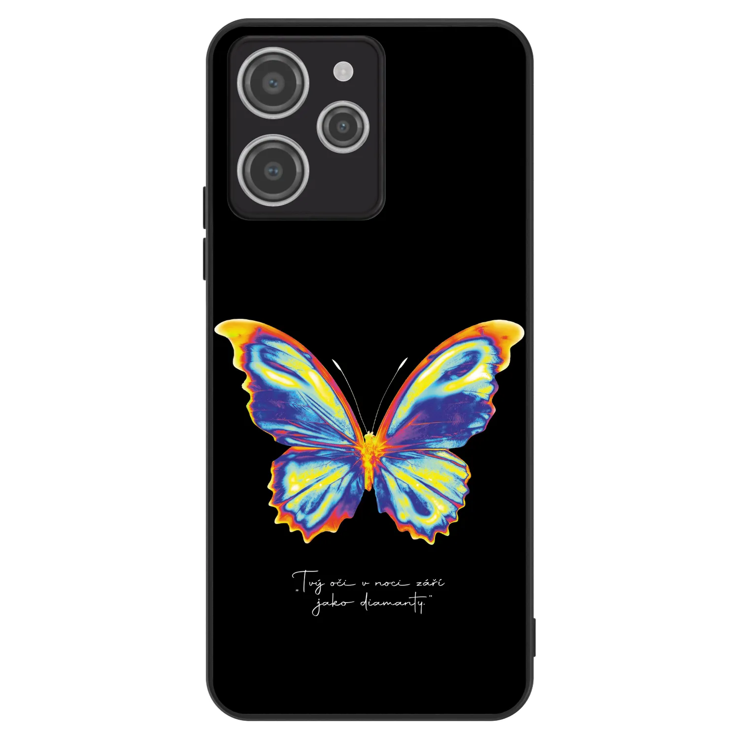 Picasee ULTIMATE CASE pentru Xiaomi Redmi 12 4G - Diamanty Black