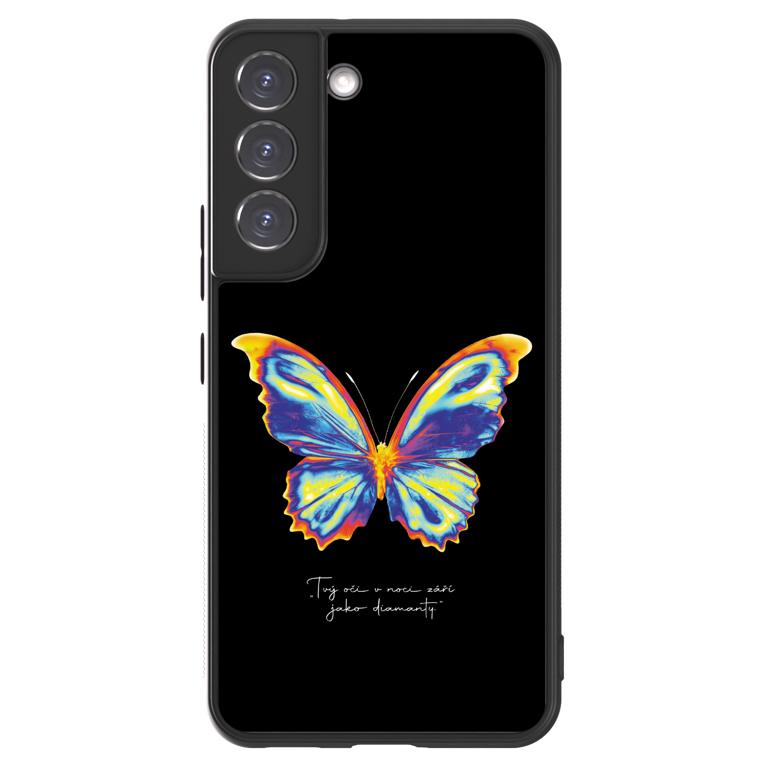 Picasee ULTIMATE CASE PowerShare pentru Samsung Galaxy S22 5G - Diamanty Black