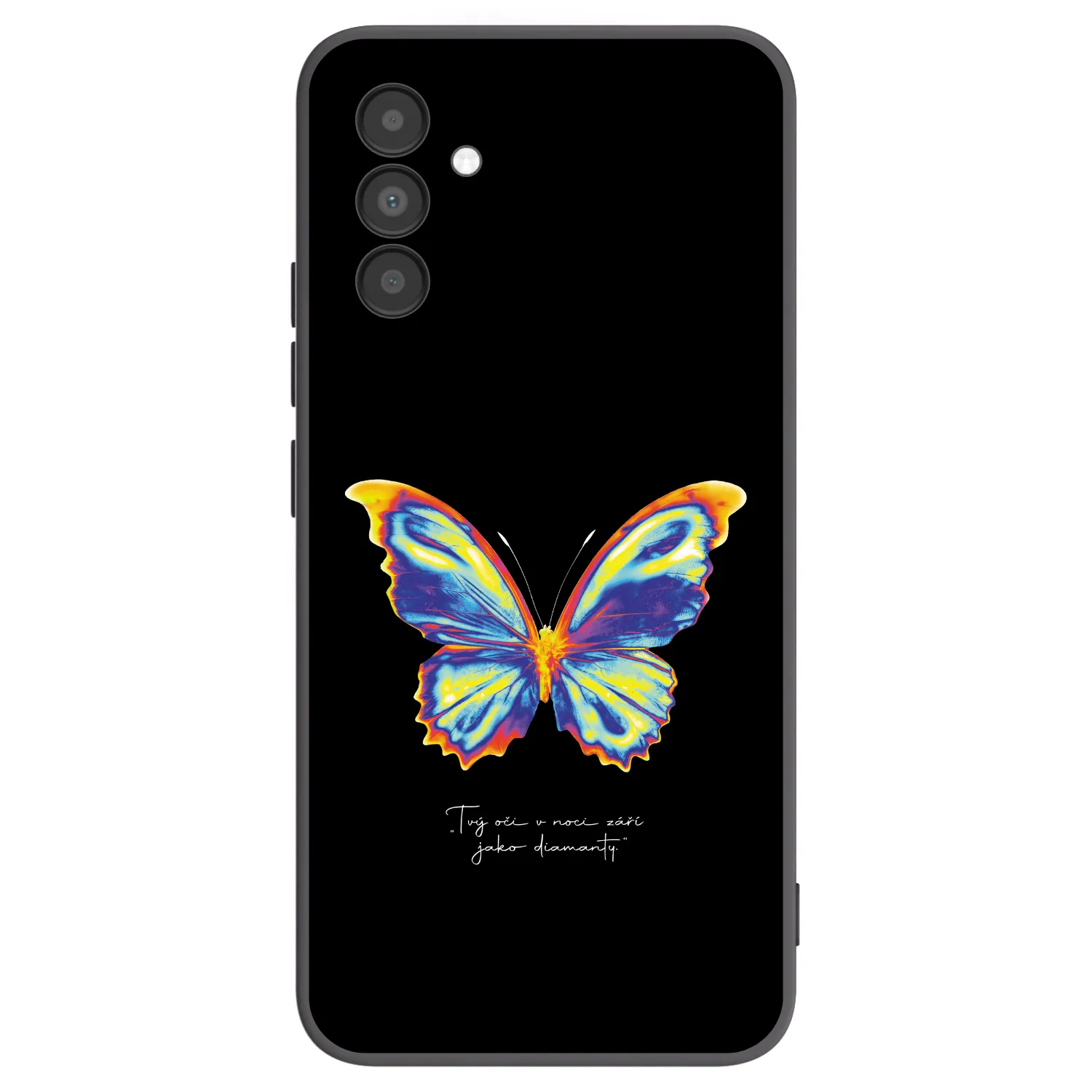 Picasee husă neagră din silicon pentru Samsung Galaxy A04s A047F - Diamanty Black